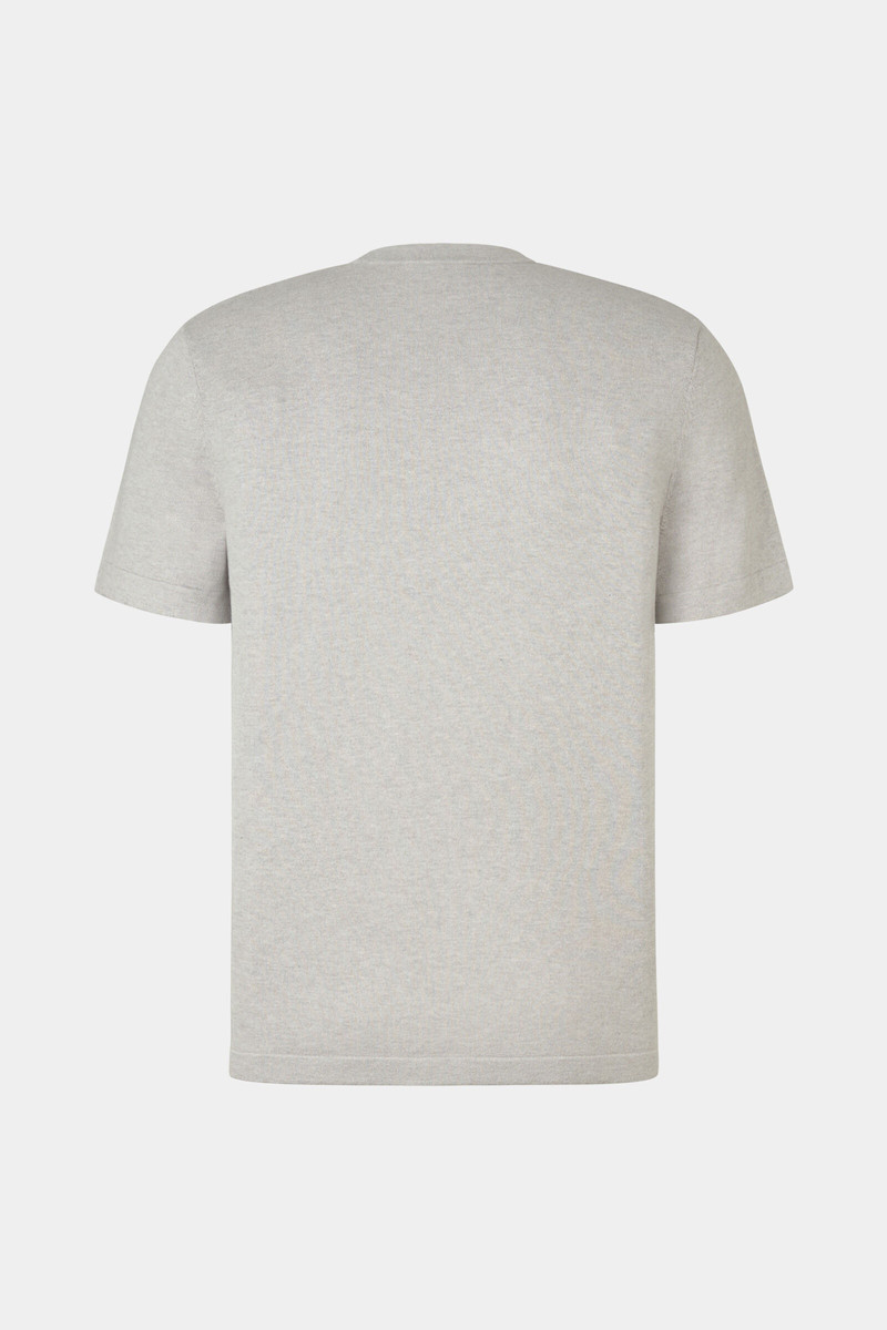 BOGNER Lenzo Knitted top in Light gray outlook