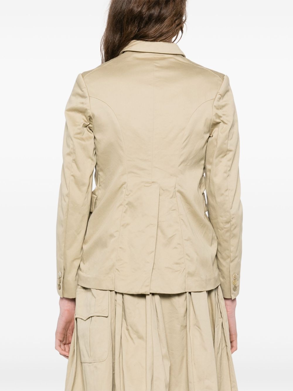cotton blazer - 4