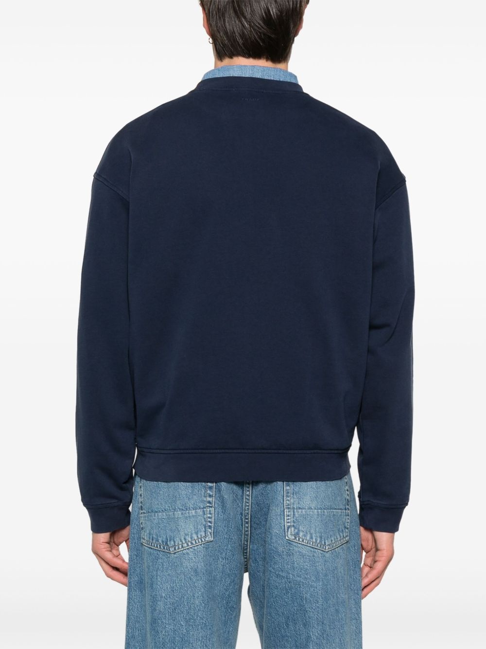 logo-embroidered sweatshirt - 4