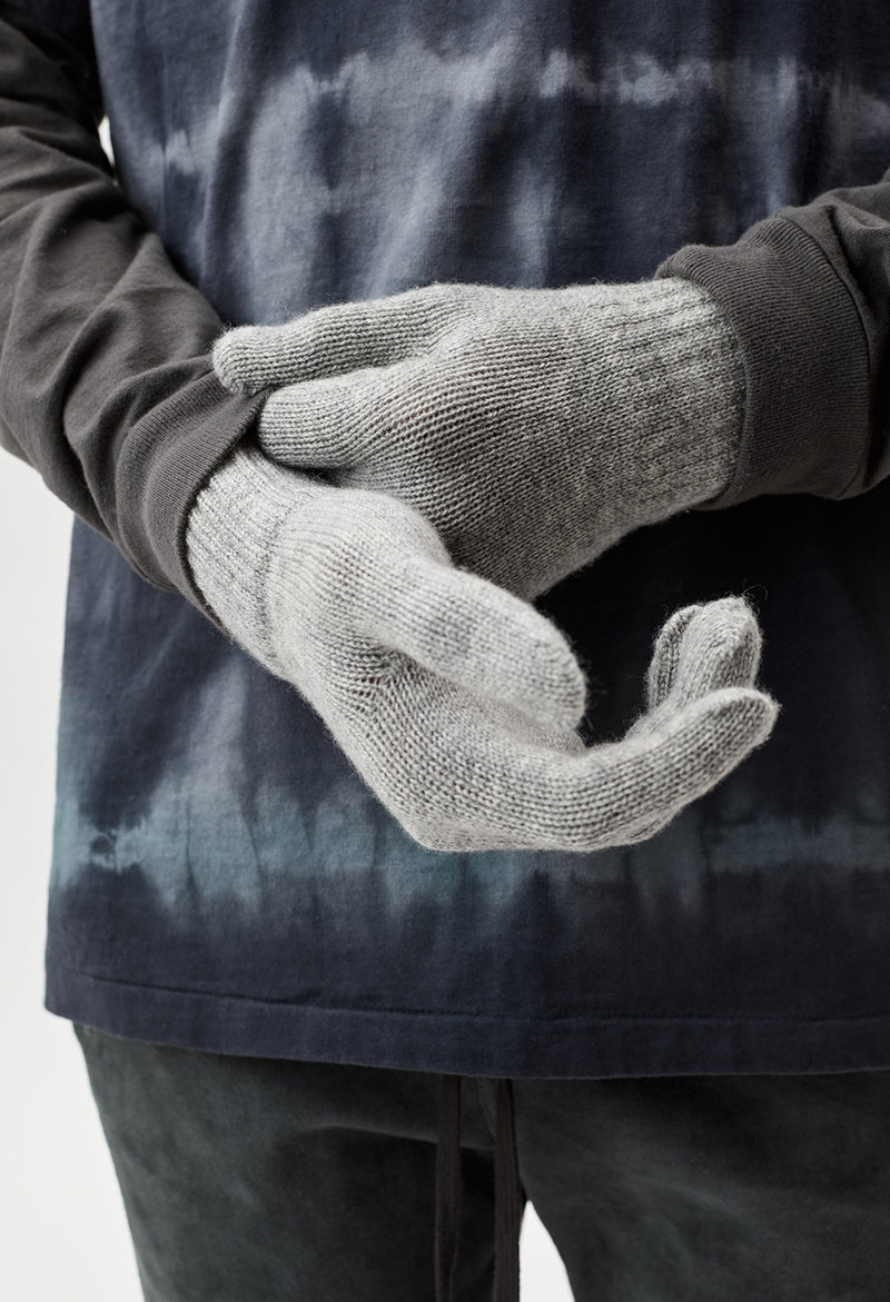 CASHMERE BLEND GLOVES 4