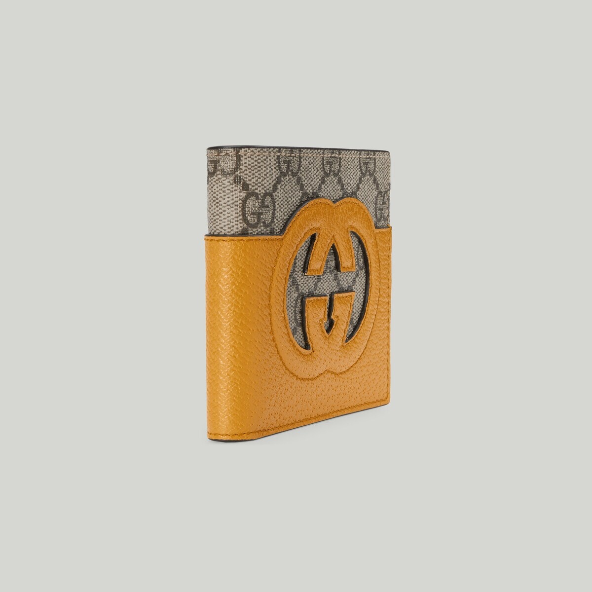 Wallet with cut-out Interlocking G - 3