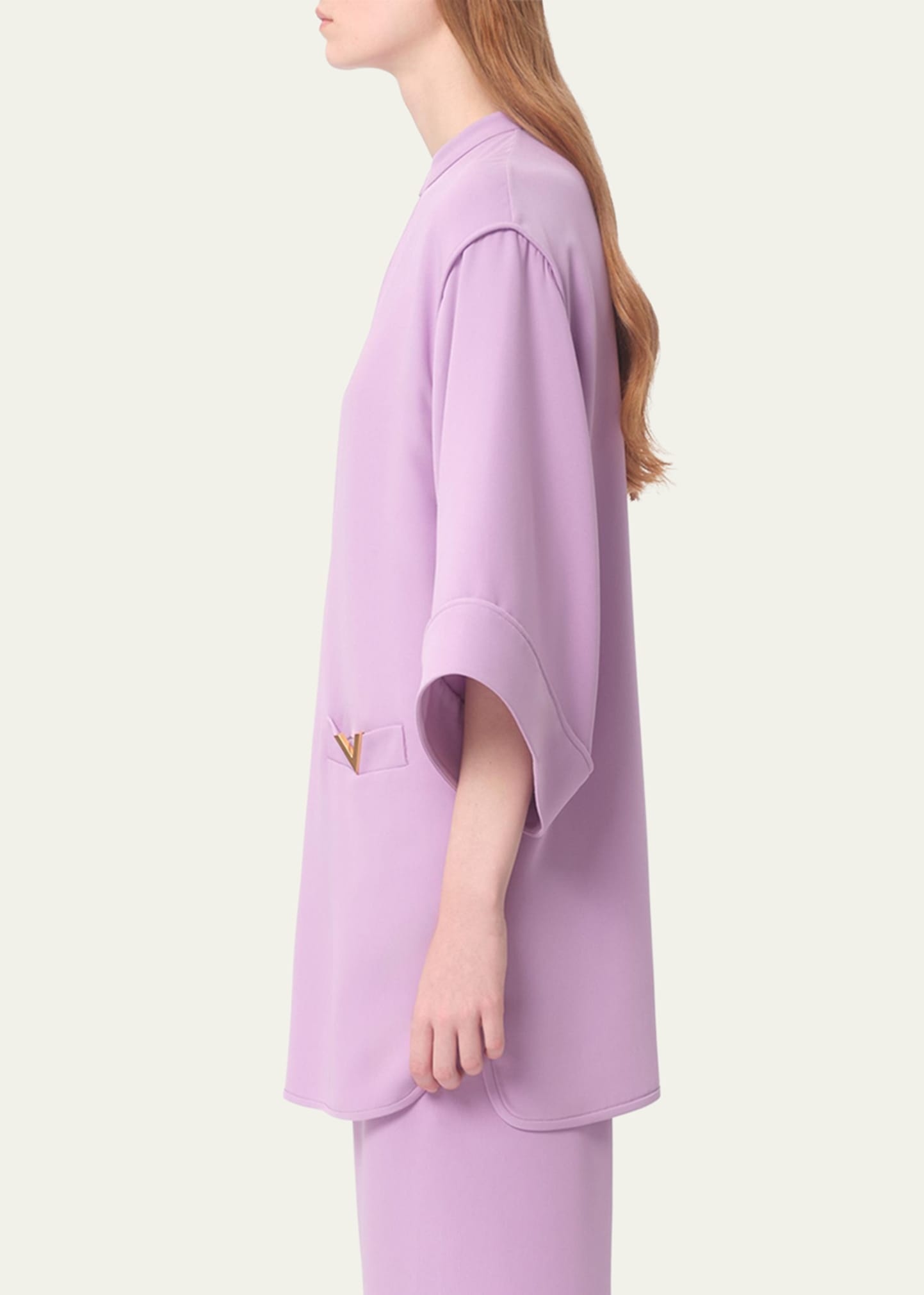 Wide Sleeve Mini Dress - 3