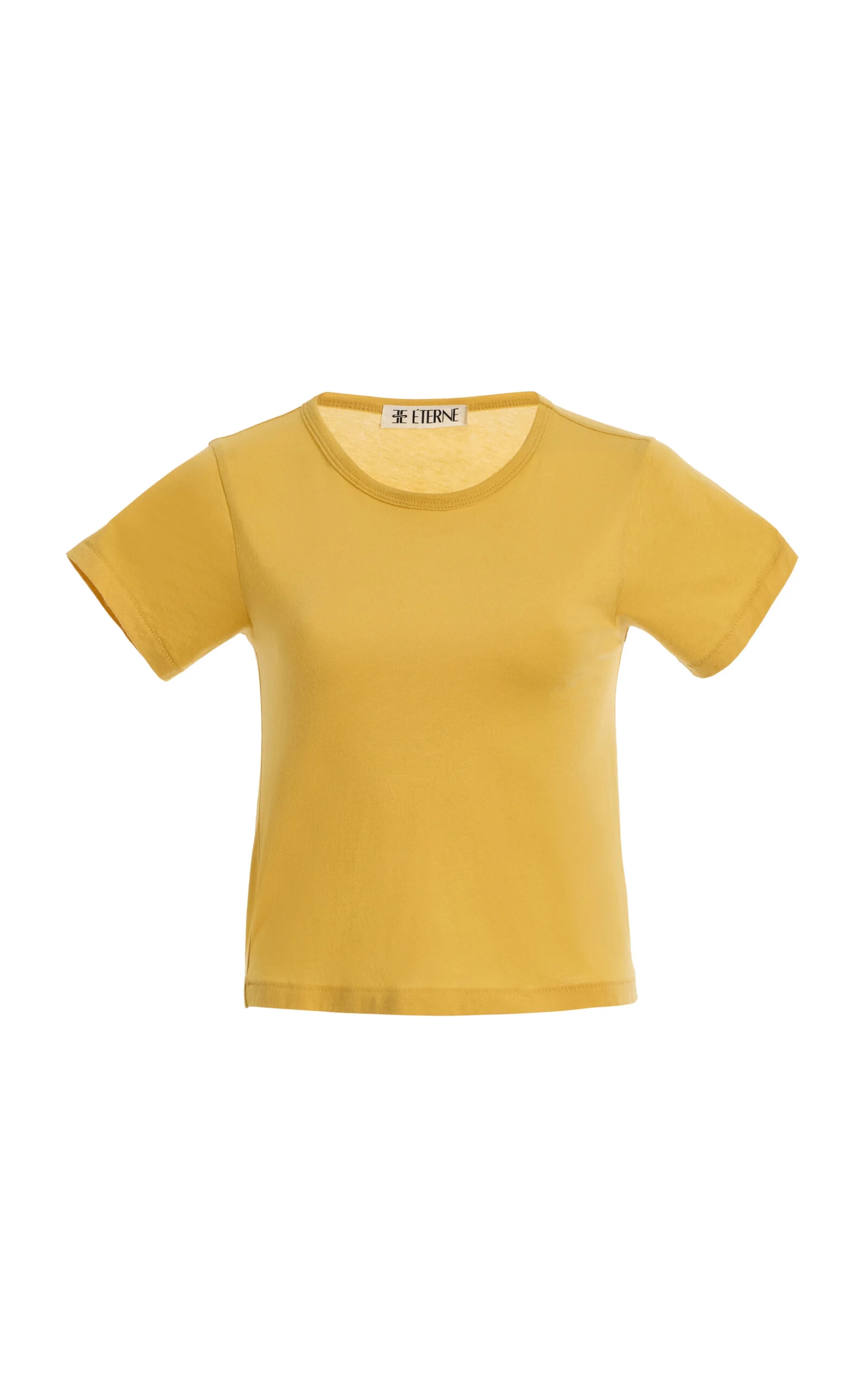 Baby Modal-Cotton T-Shirt yellow - 1