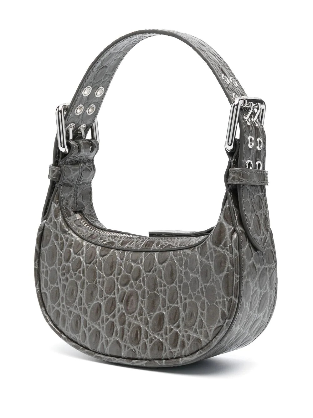 Mini Soho crocodile-embossed shoulder bag - 3