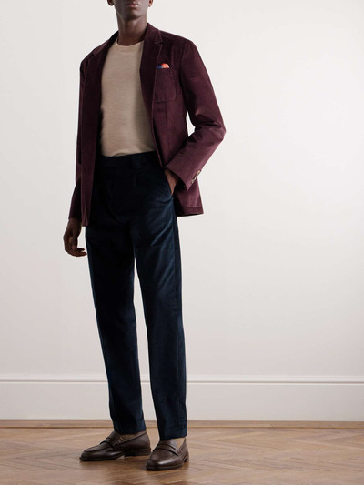 Paul Smith Pienza Stretch Cotton and Wool-Blend Corduroy Suit Trousers outlook