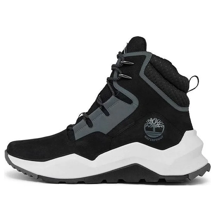 Timberland Madbury Side-Zip Waterproof Boot 'Black Nubuck' A2HHUW - 1