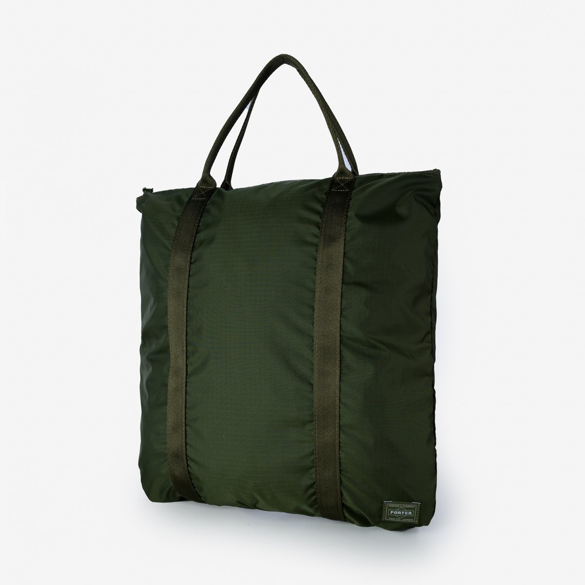 POR-FLEX-TOTE-GRN Porter - Yoshida & Co. - Flex 2Way Tote Bag - Green - 1