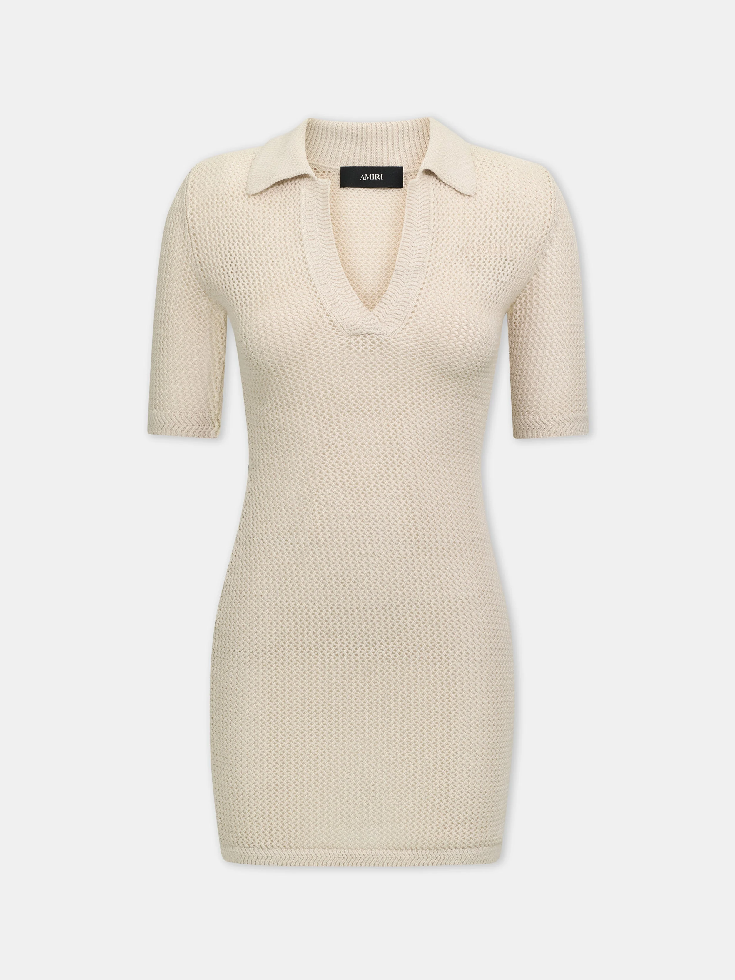 WOMEN'S AMIRI CROCHET MINI DRESS - 1