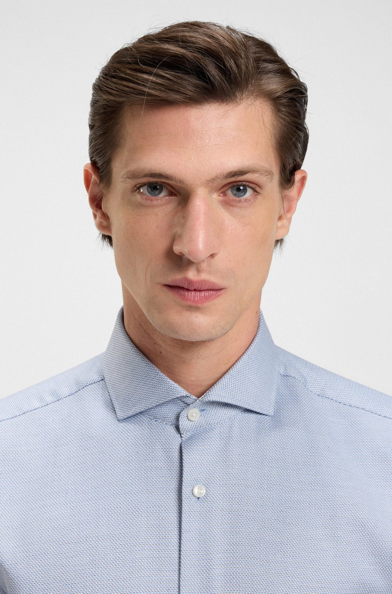 PRINTED REGULAR-FIT SHIRT IN COTTON TWILL 3
