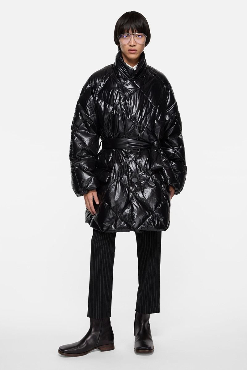 Acne Studios Quilted down jacket - Black outlook