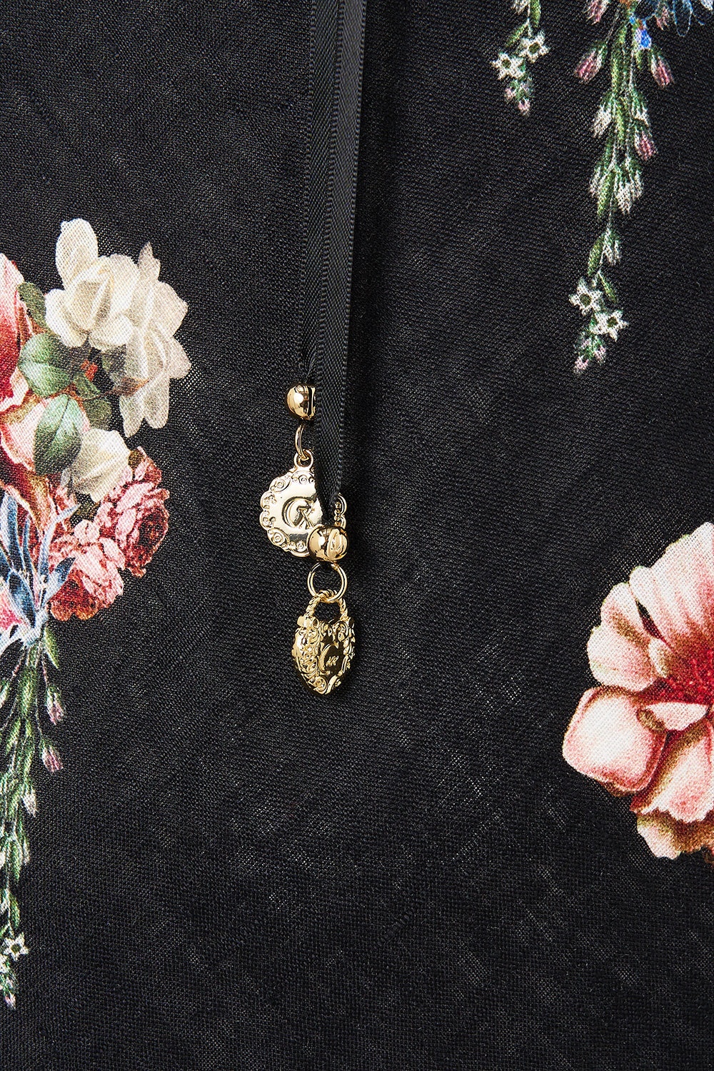 EMBROIDERED BODICE BIAS DRESS - 6
