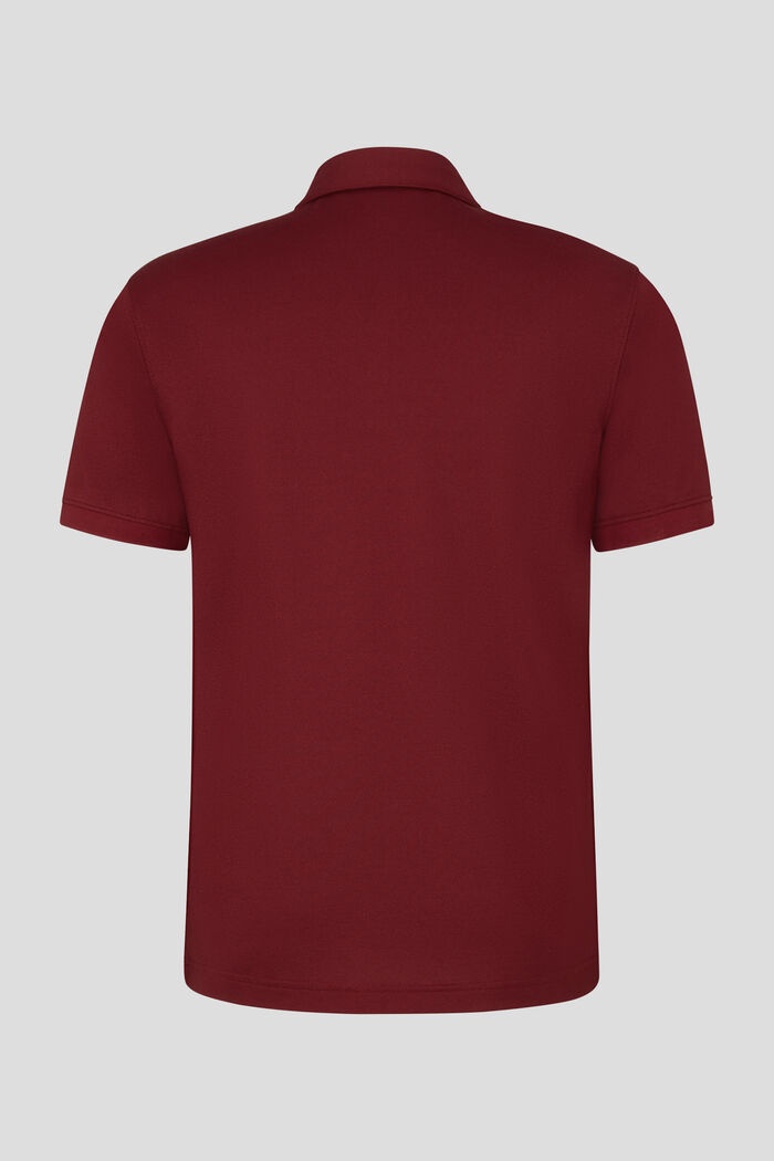 Timo Polo shirt in Wine red - 5