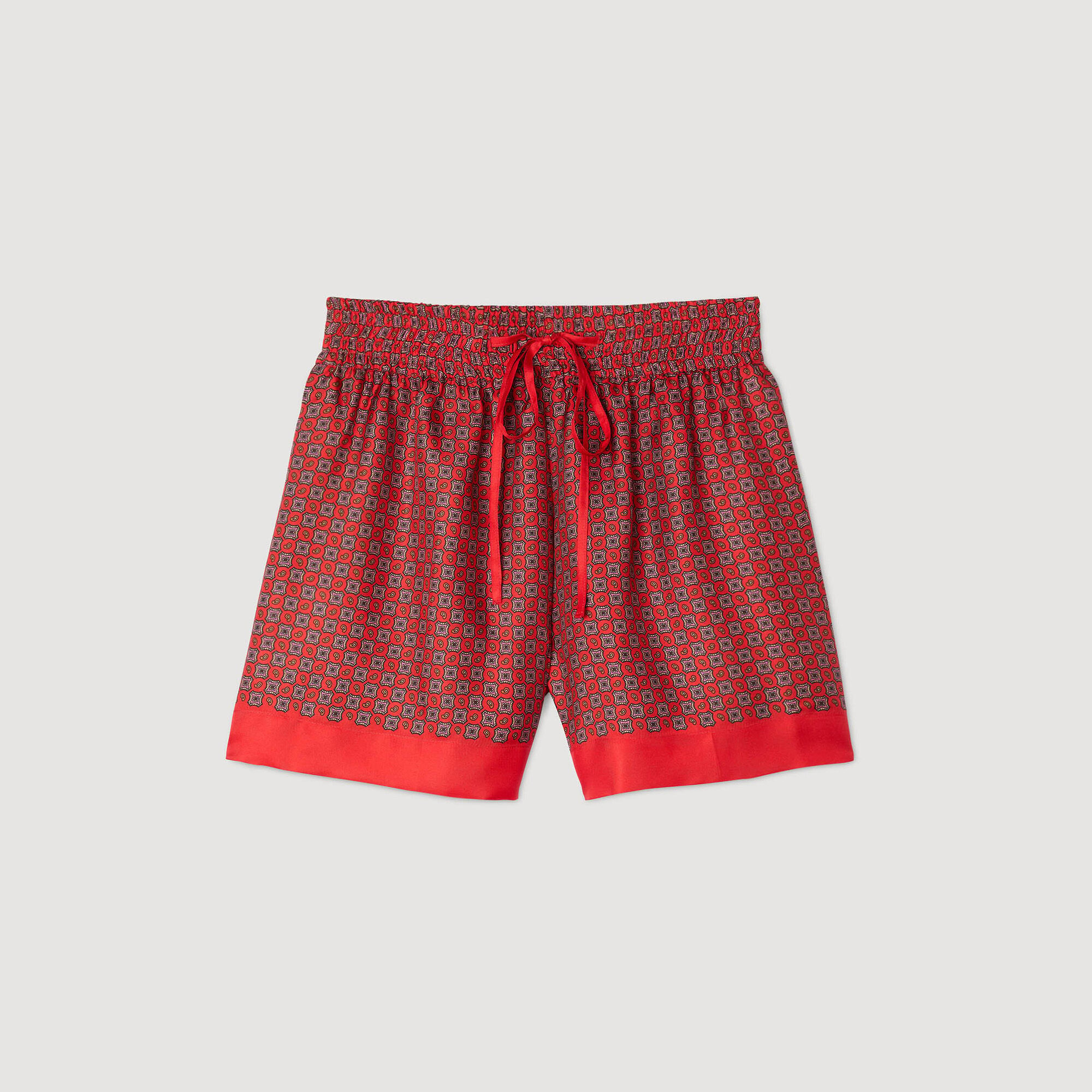 SCARF PRINT SHORTS - 6