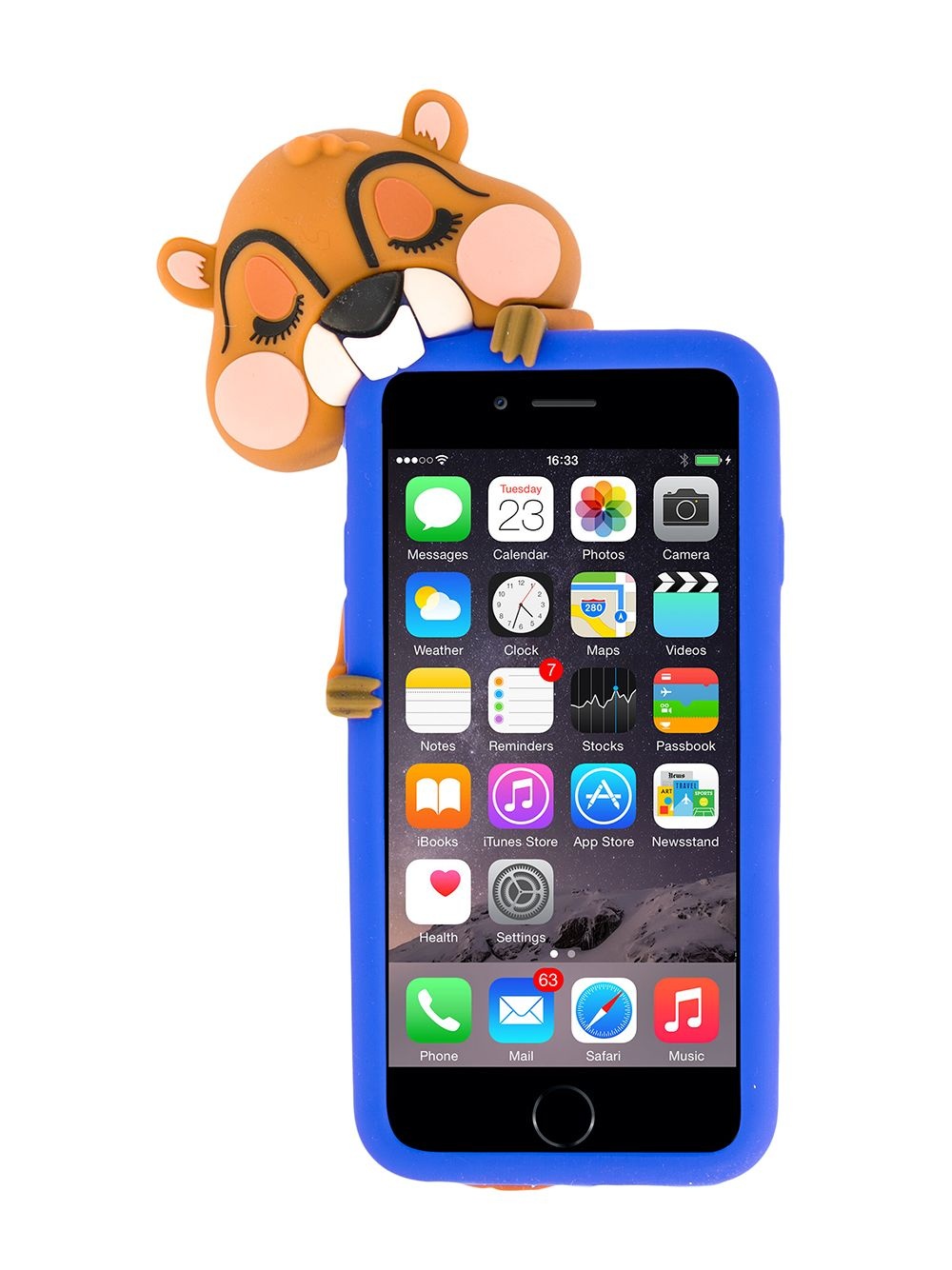 Chewing beaver iphone 6 case - 2