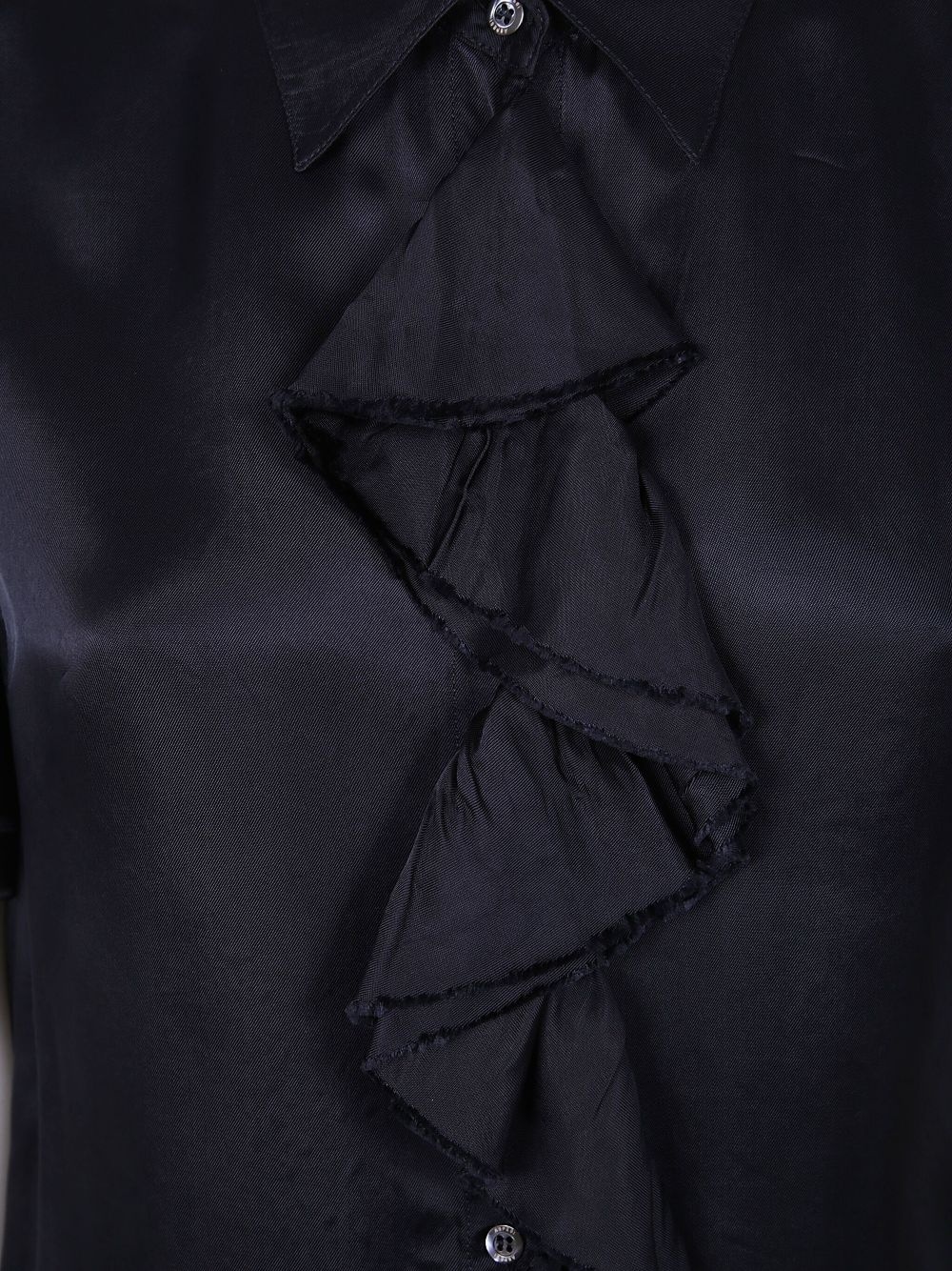 ruffle short-sleeve blouse - 3