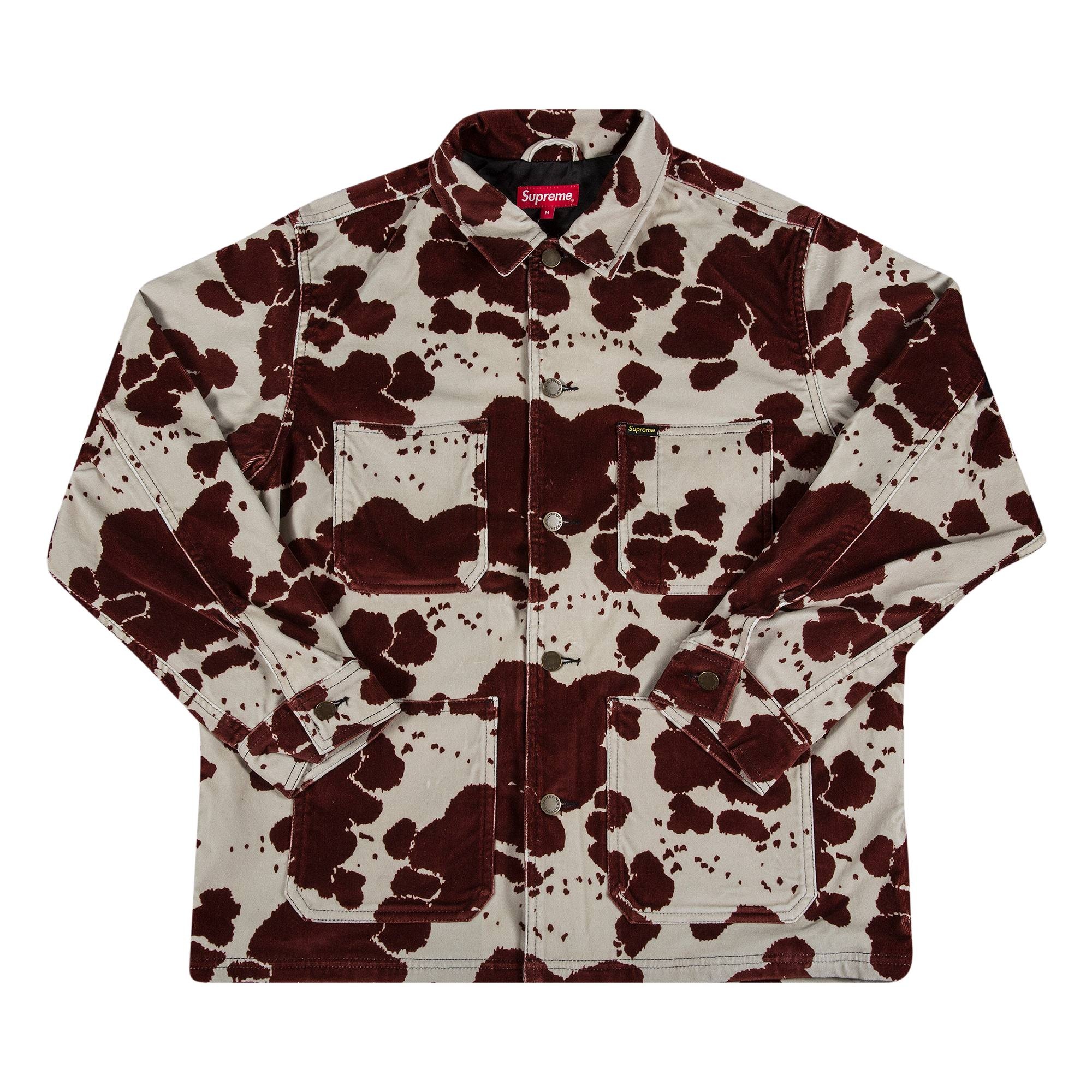 Supreme Velvet Chore Coat 'Cow' - 1