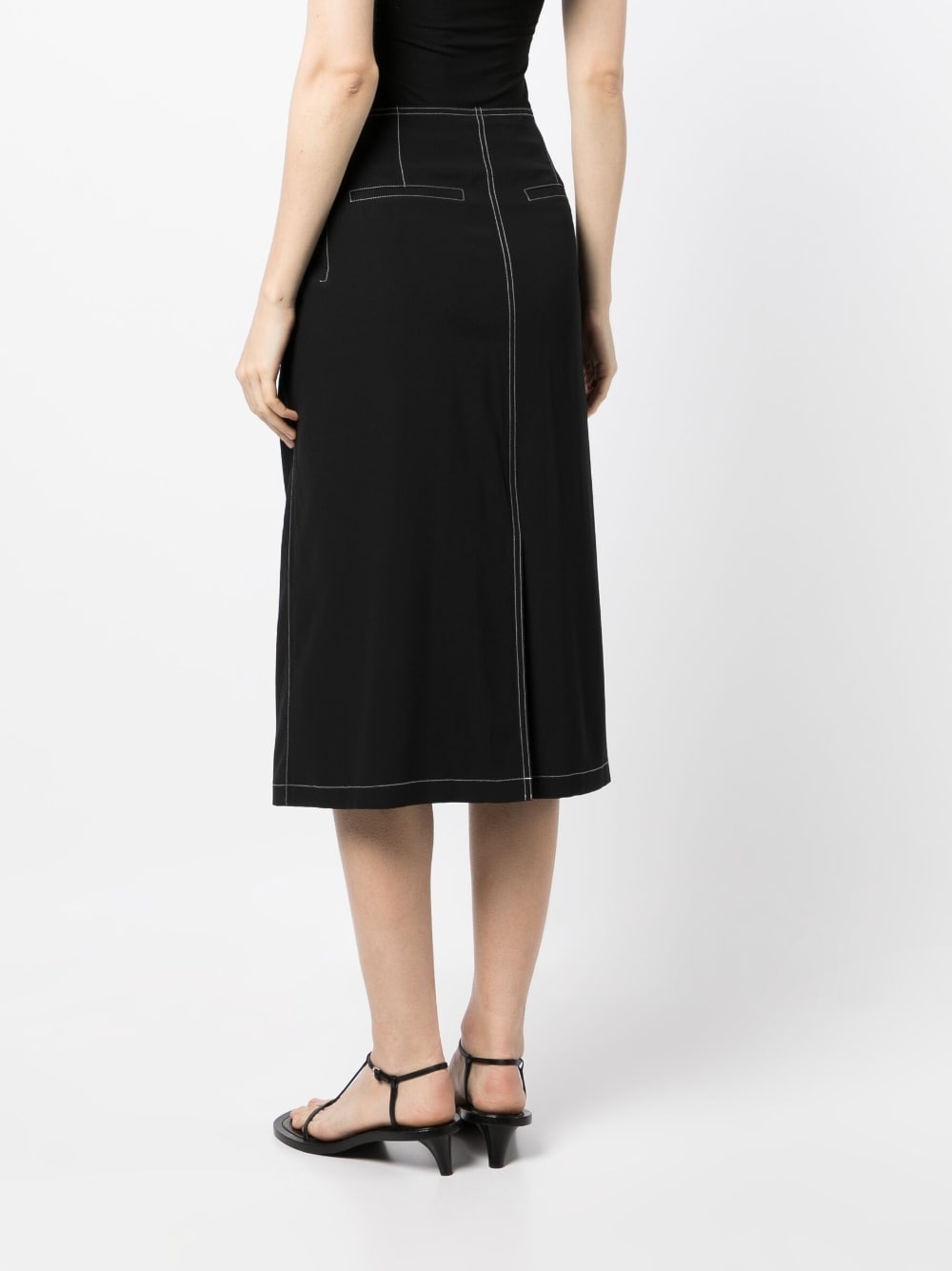 high-waist skirt - 4