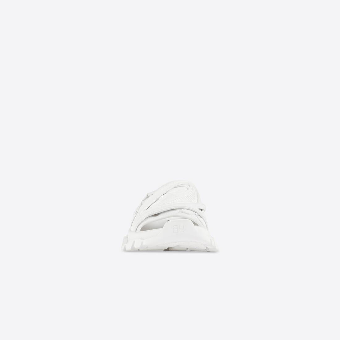 Women's Track Slide Sandal in White - 3