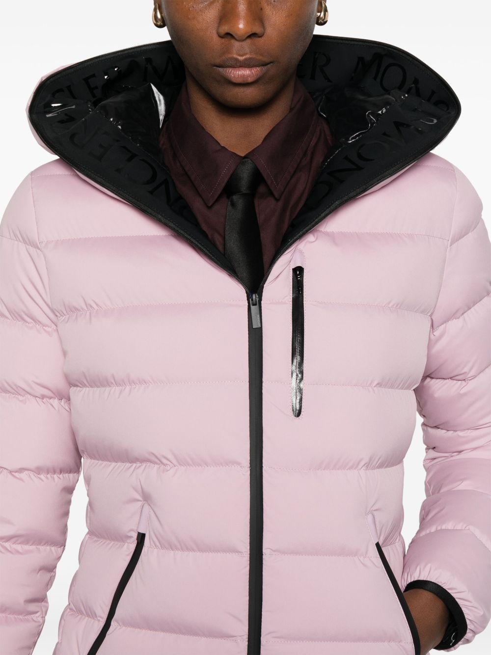 hooded quilted jacket - 5