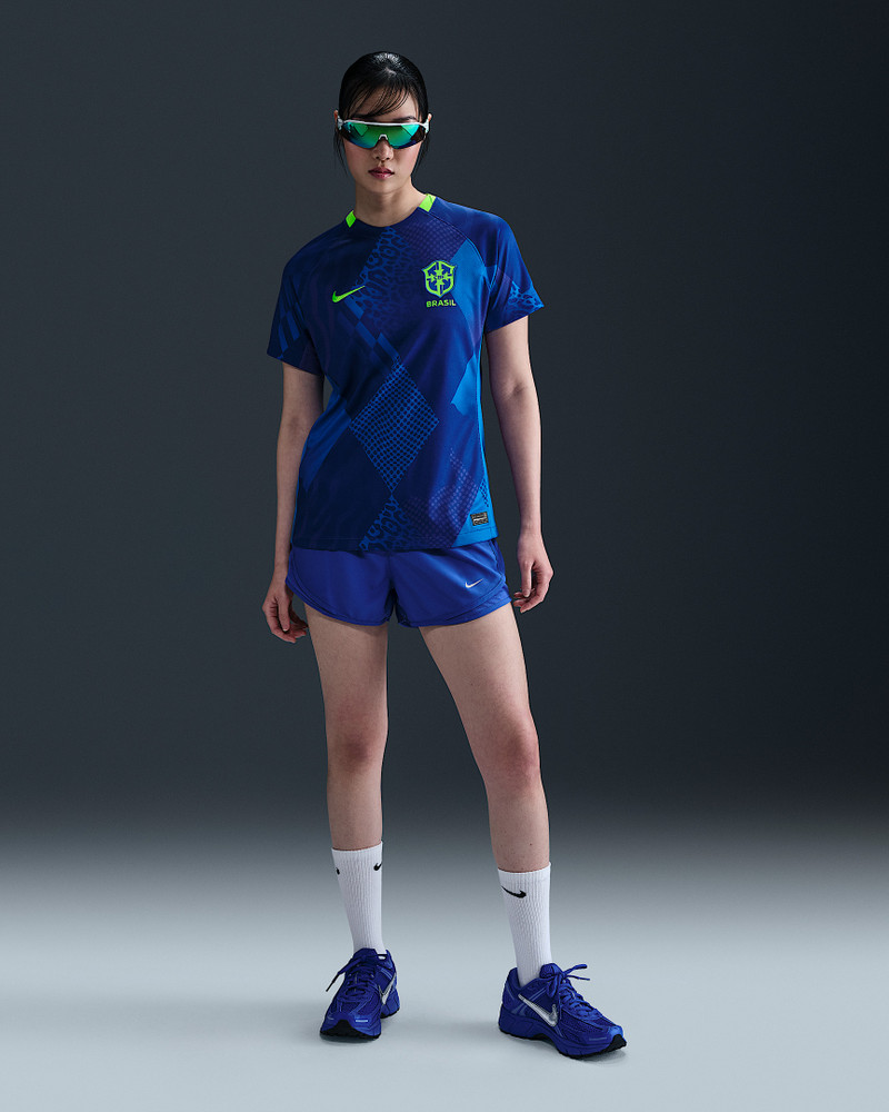 Brazil 2025 Stadium Away (Women's Team) Women's Nike Dri-FIT Soccer Replica Jersey 4