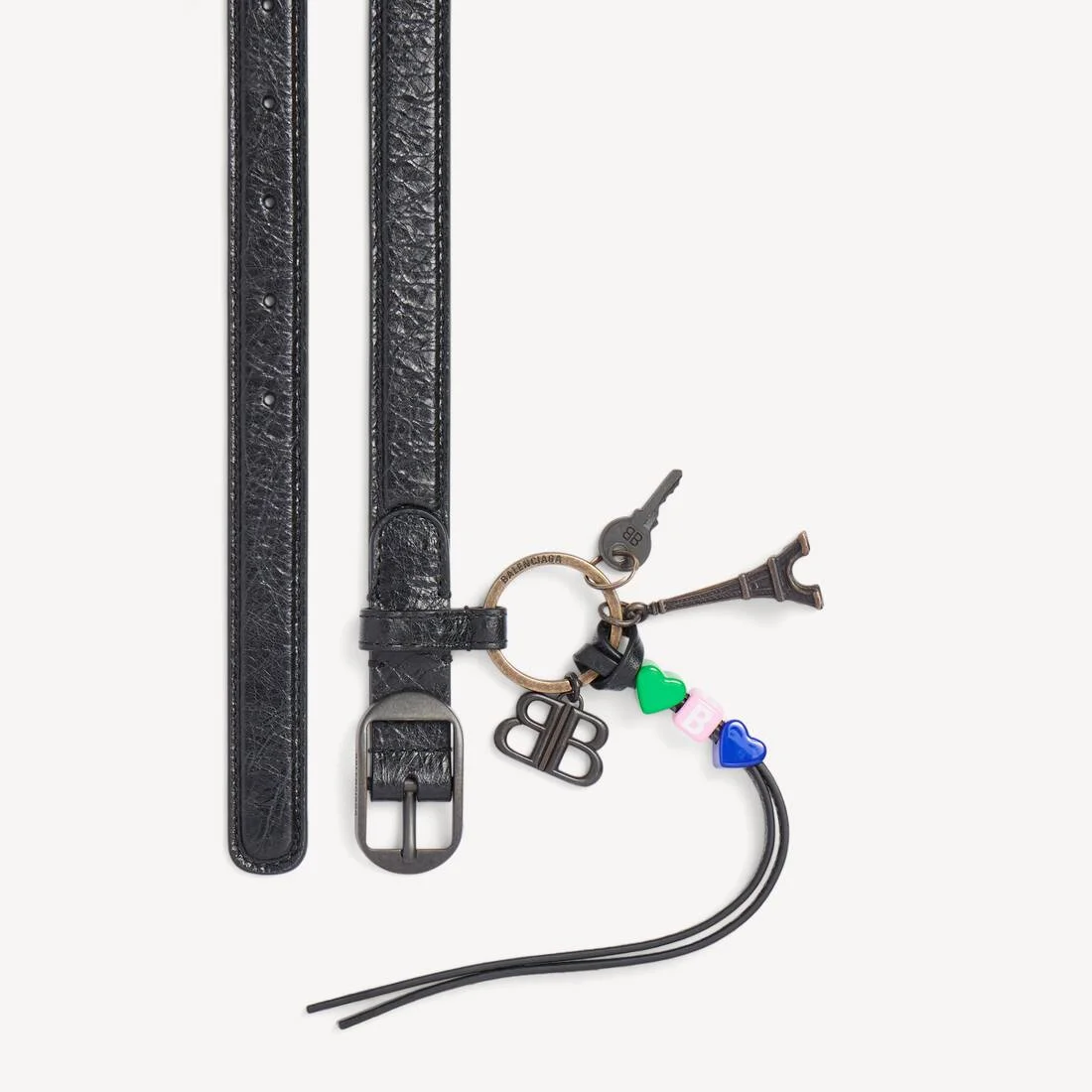 Women's Le City Belt With Charms in Black - 1