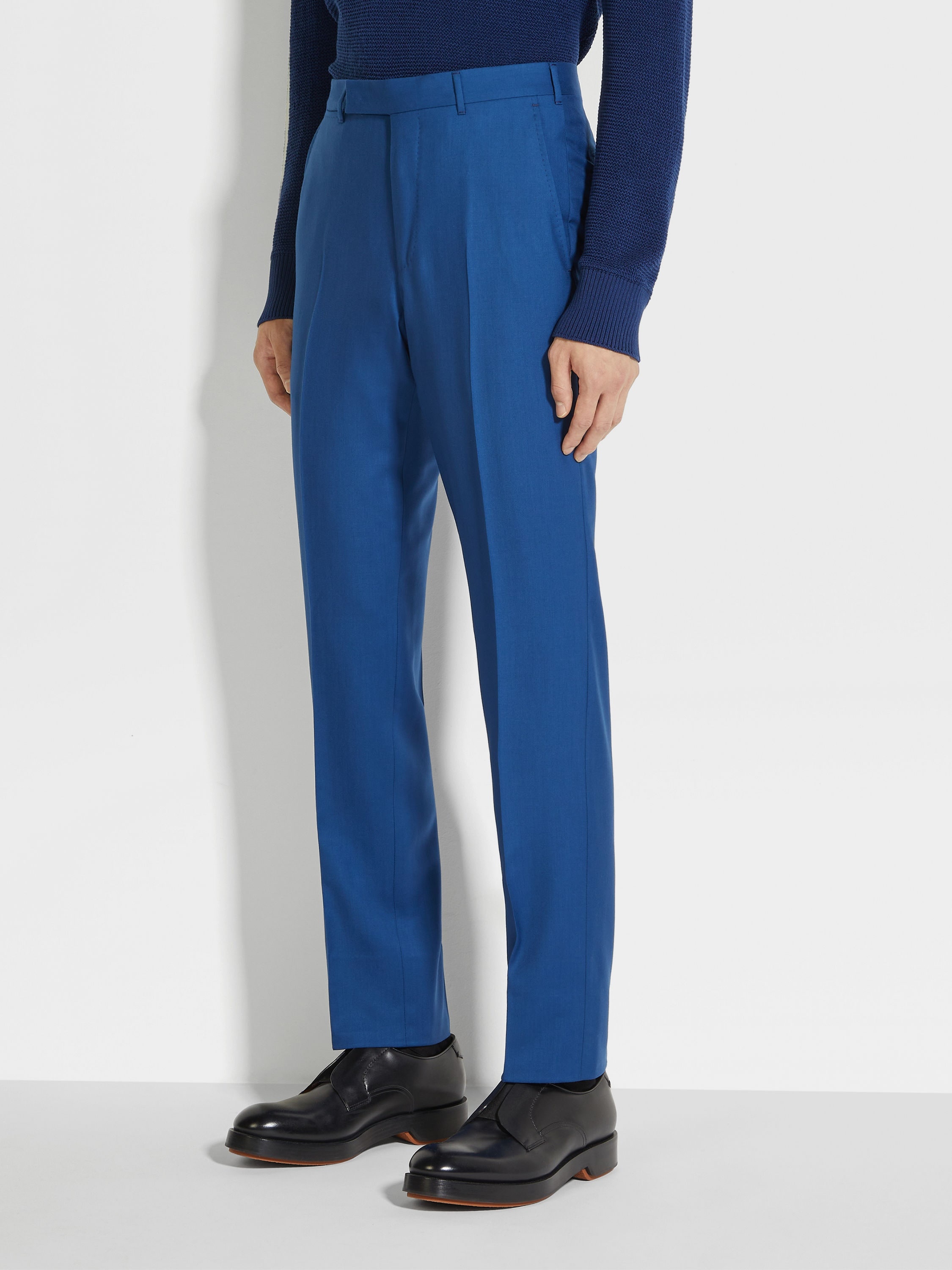 UTILITY BLUE OASI CASHMERE SUIT - 5