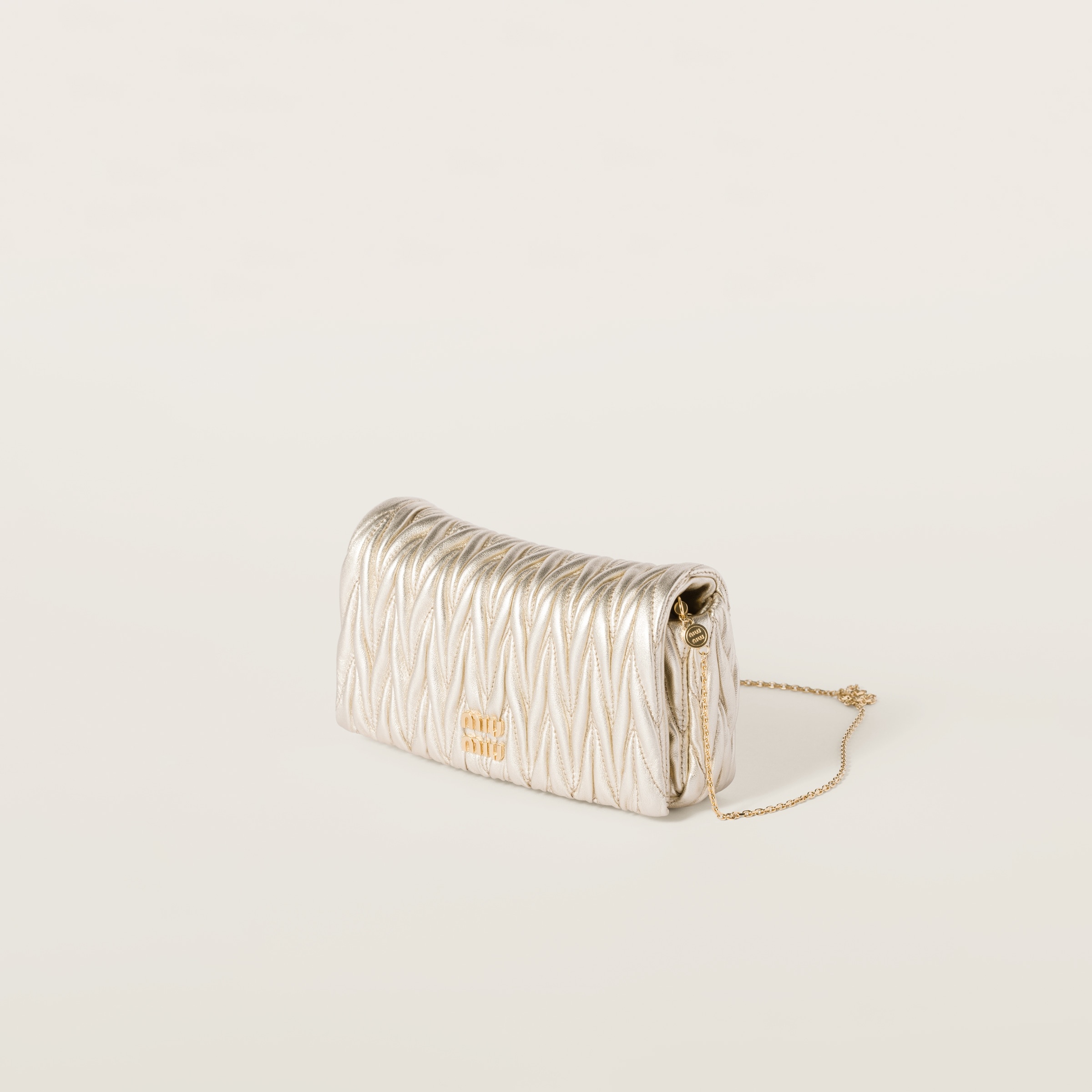 Matelassé nappa leather mini-bag - 2