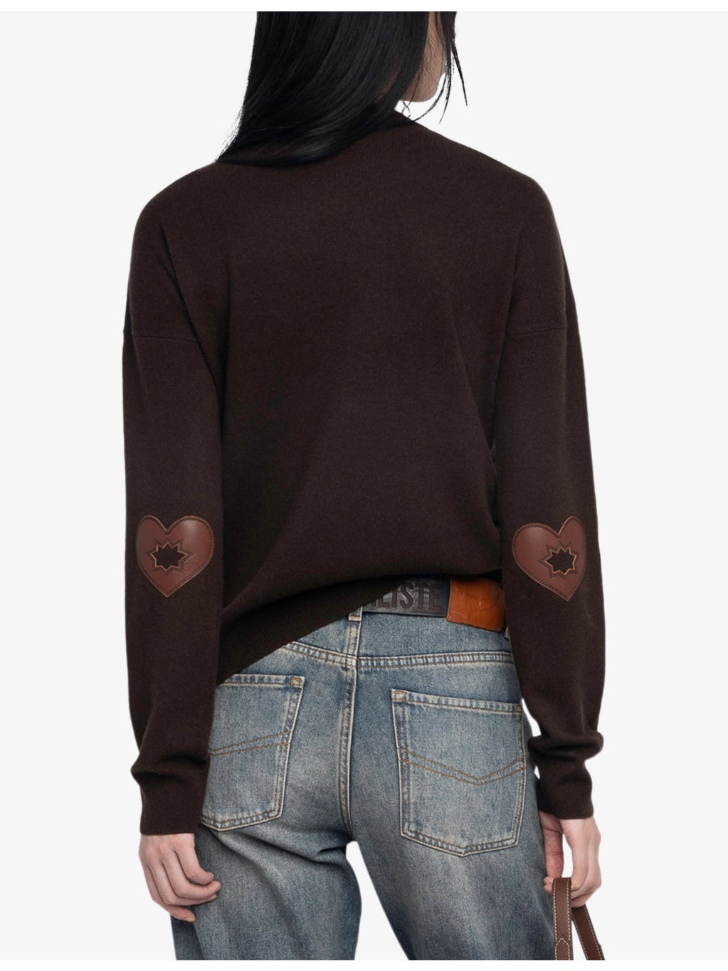 Heart Patch Wool And Cashmere-Blend Jumper - 4