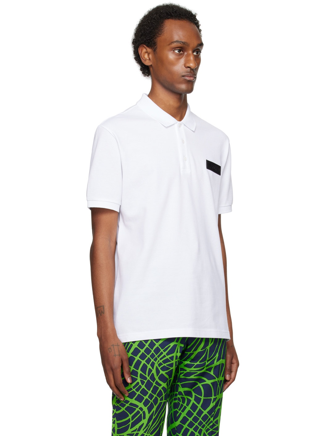 White Patch Polo - 2