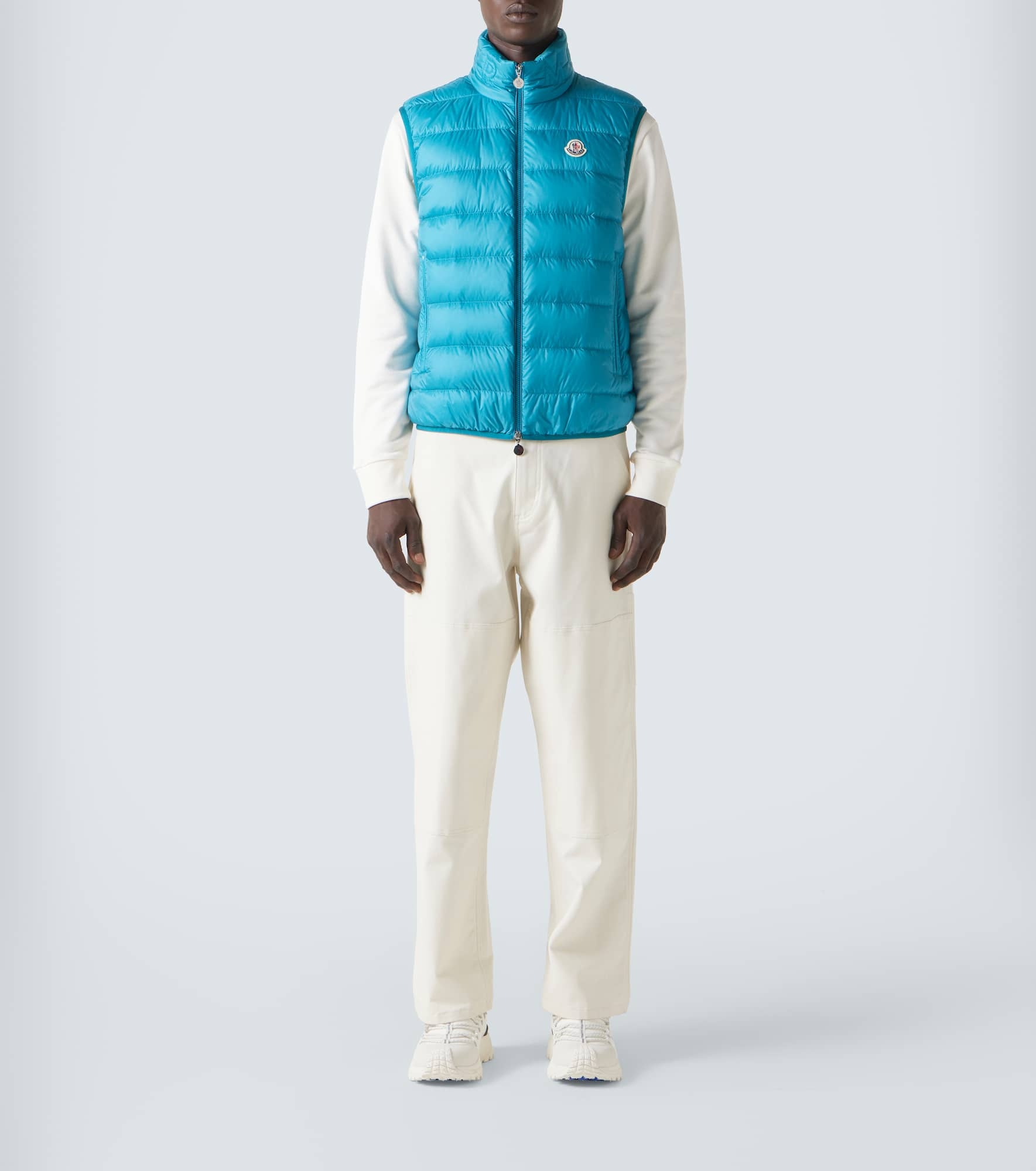Quilted down vest - 2