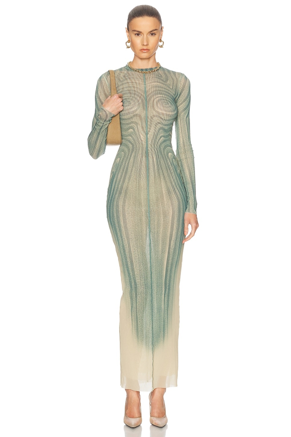 JEAN PAUL GAULTIER ゴルチェ ワンピース Draped 1072595 JEAN PAUL GAULTIER ゴルチェ ワンピース Draped 1072595
