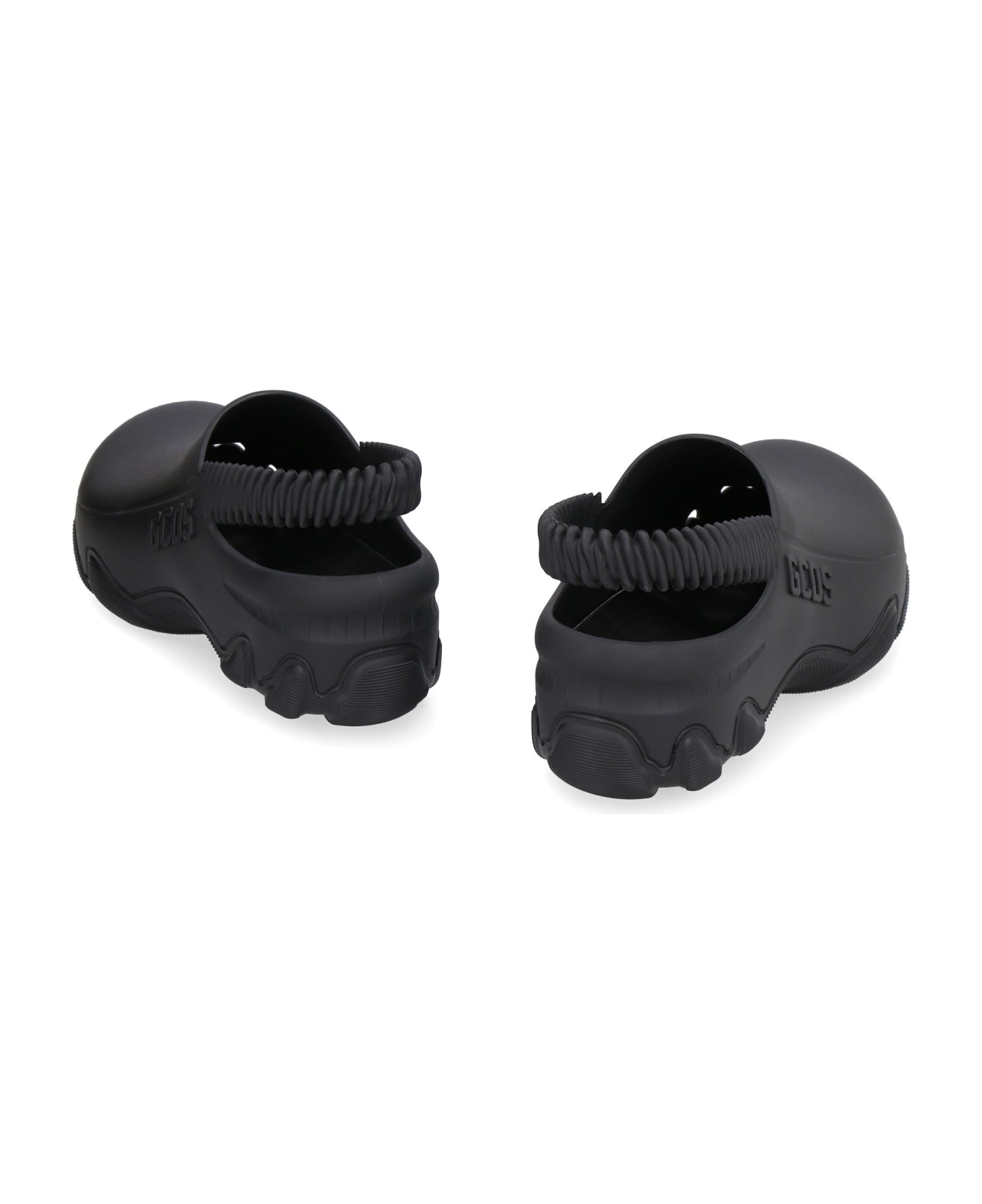 Ibex Logo Detail Rubber Mules - 4