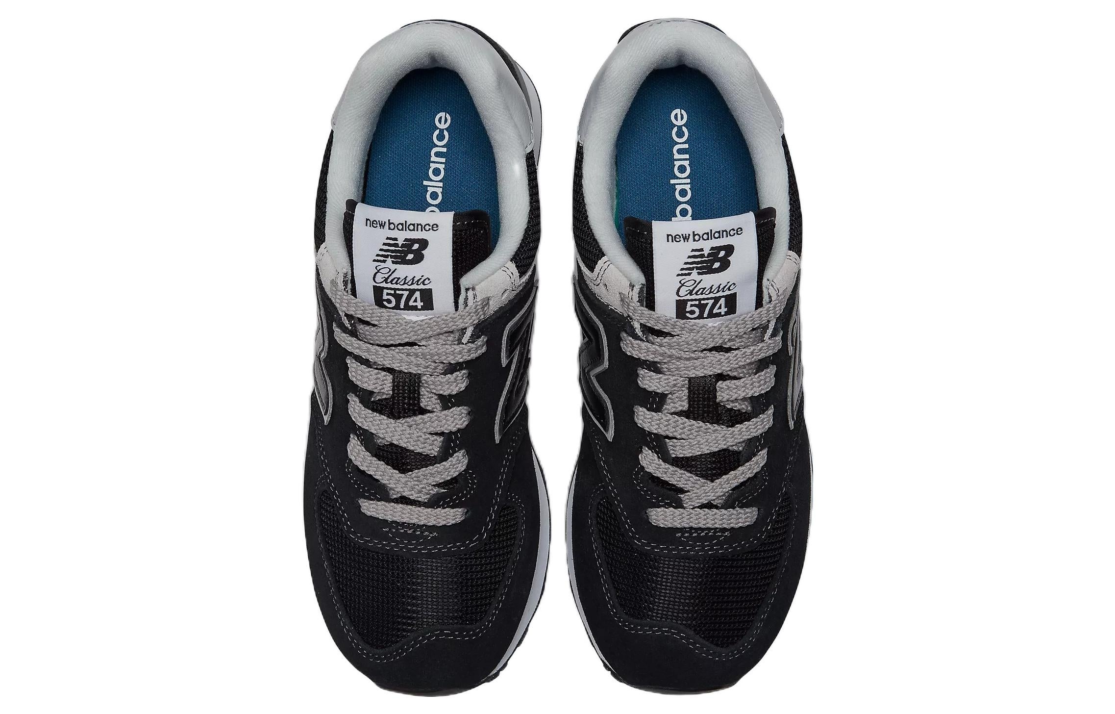 (WMNS) New Balance 574 Core Pack 'Black White' WL574EVB - 4