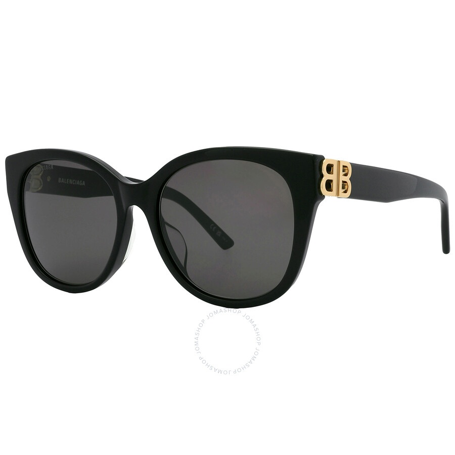 Balenciaga Grey Cat Eye Ladies Sunglasses BB0103SA 001 57 - 5
