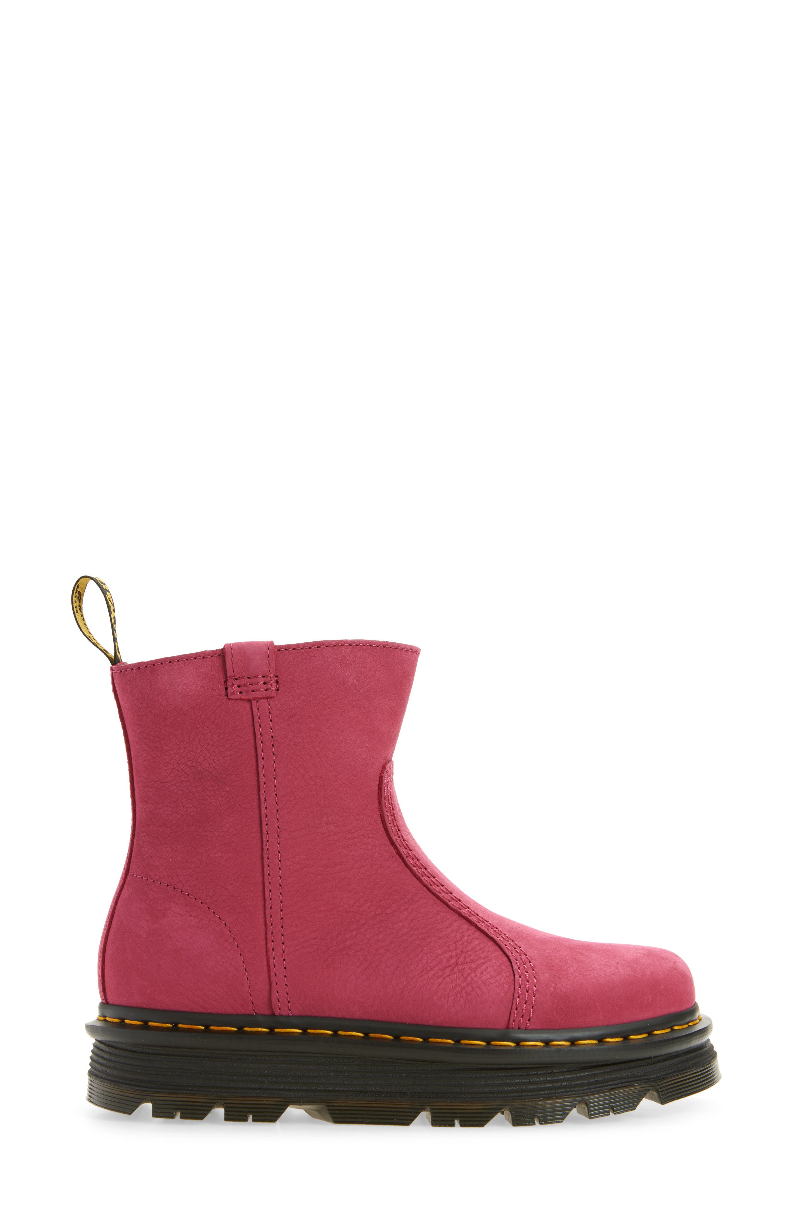Dr. Martens Zebzag Rigger Boot in Fuchsia Pink at Nordstrom - 3