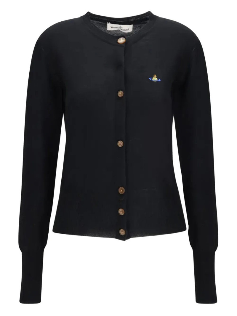 BEA CROPPED CARDI - BLACK 1