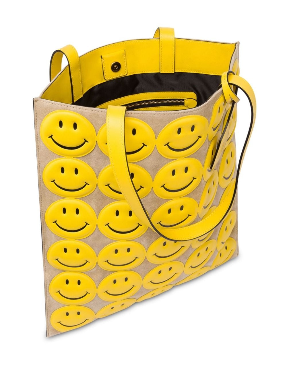 Smiley leather shoulder bag - 3