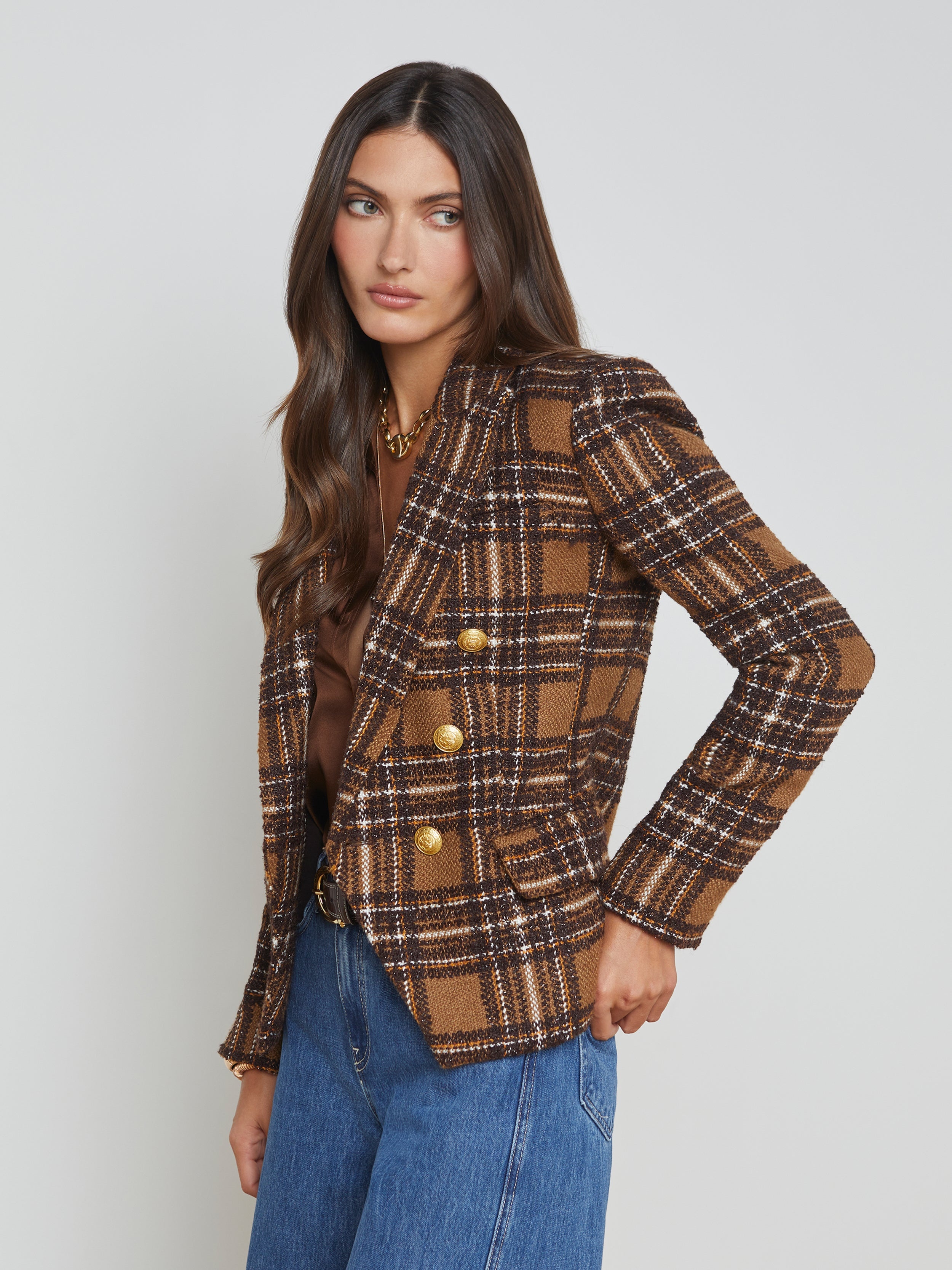 Kenzie Tweed Blazer - 4