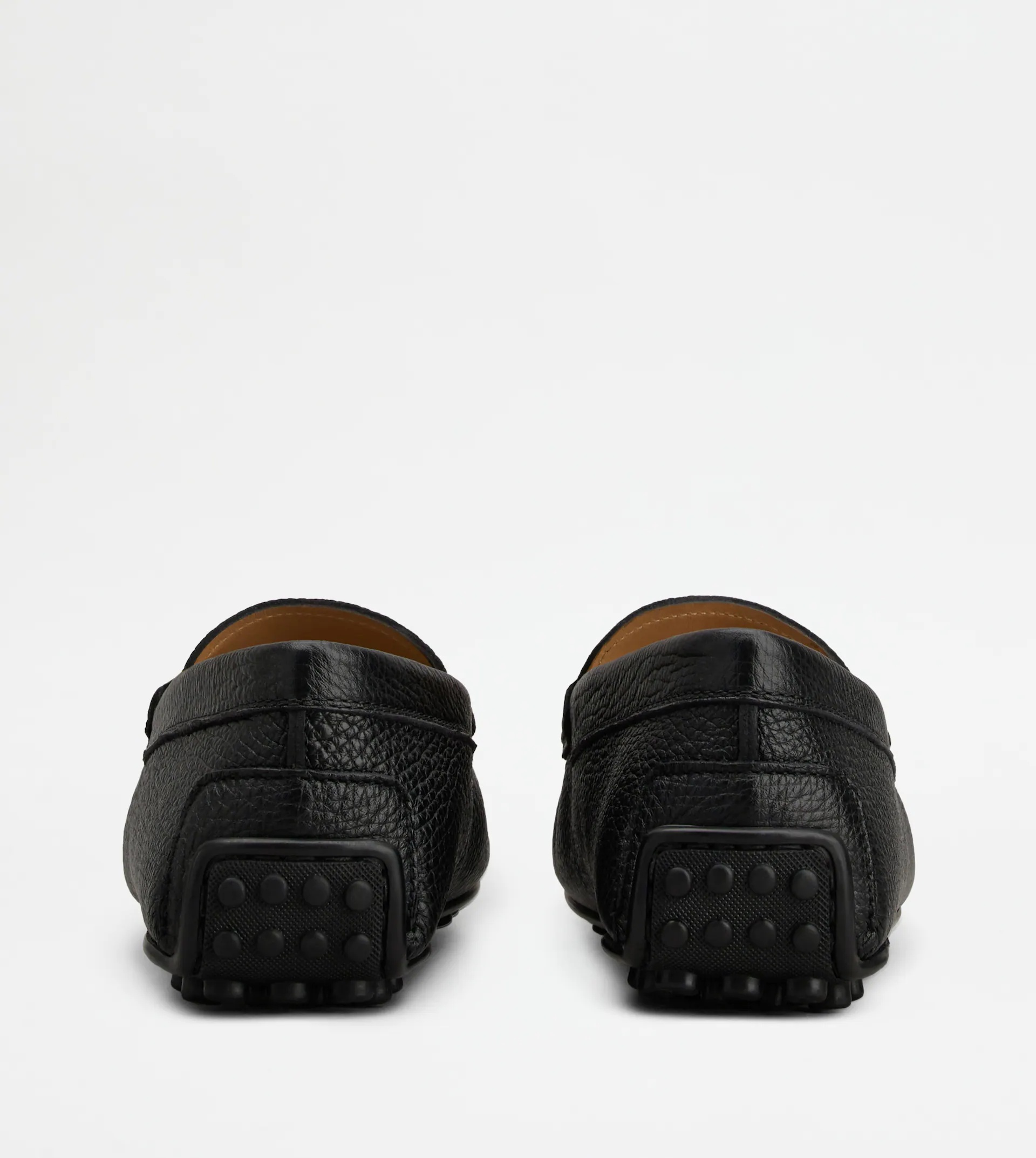 CITY GOMMINO DRIVING SHOES IN LEATHER - BLACK - 2