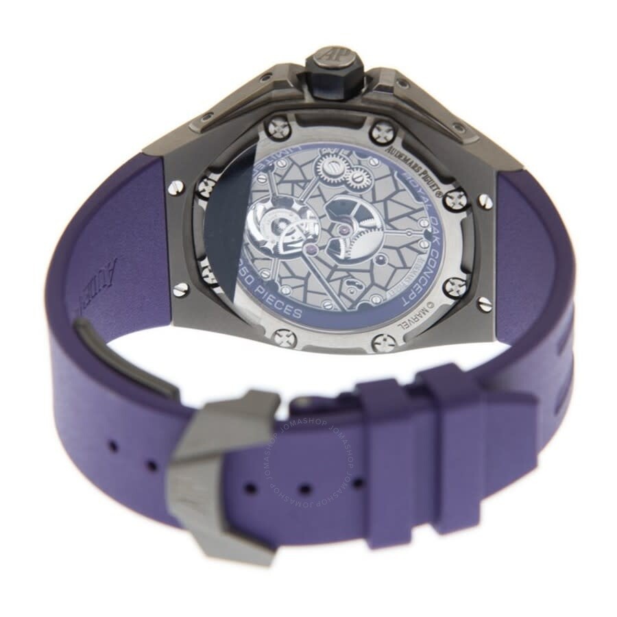 Audemars Piguet Royal Oak Concept “Black Panther” Tourbillon Hand Wind Silver Dial Men's Watch 26620 - 5