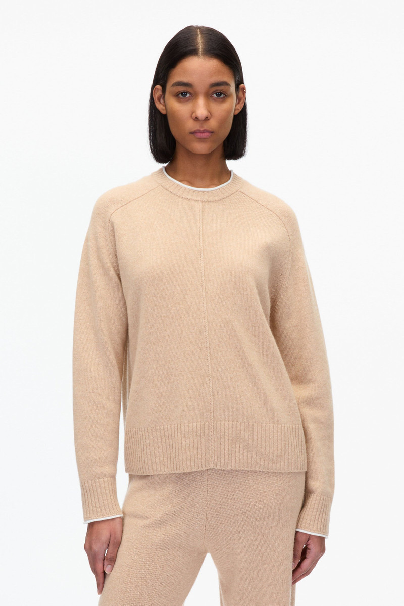 3.1 Phillip Lim Relaxed Crewneck with Contrast Trims outlook