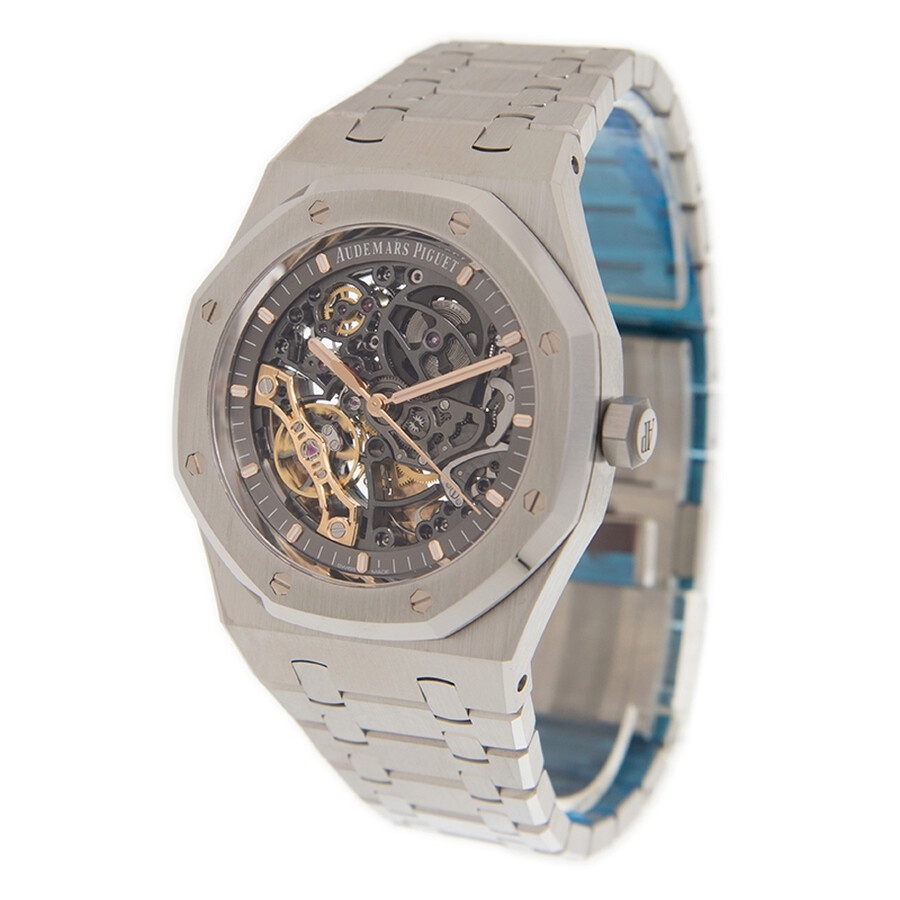 Audemars Piguet Royal Oak Slate Grey Skeleton Dial Automatic Men's Watch 15407ST.OO.1220ST.01 - 3