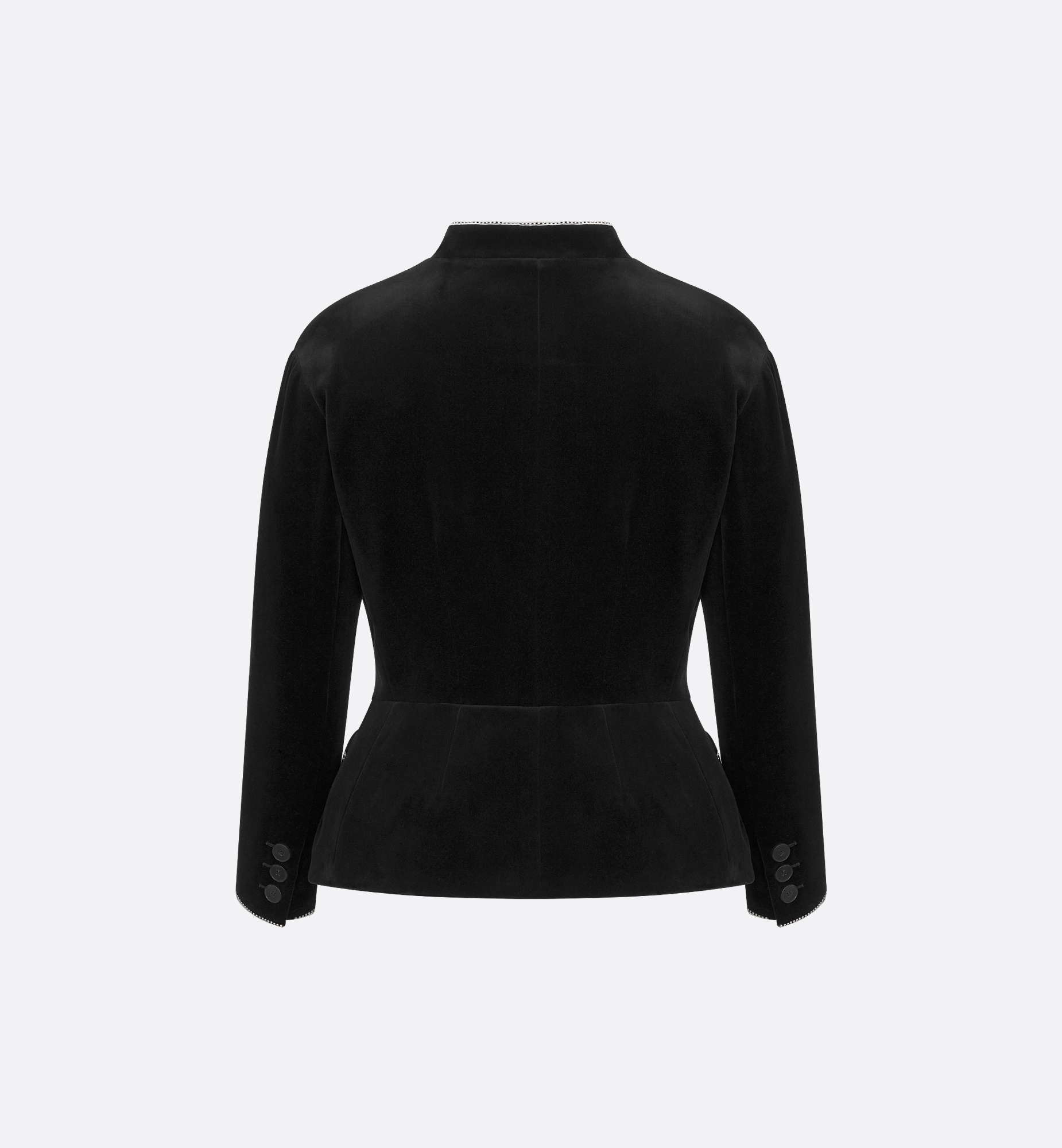 Embroidered Fitted Jacket - 2