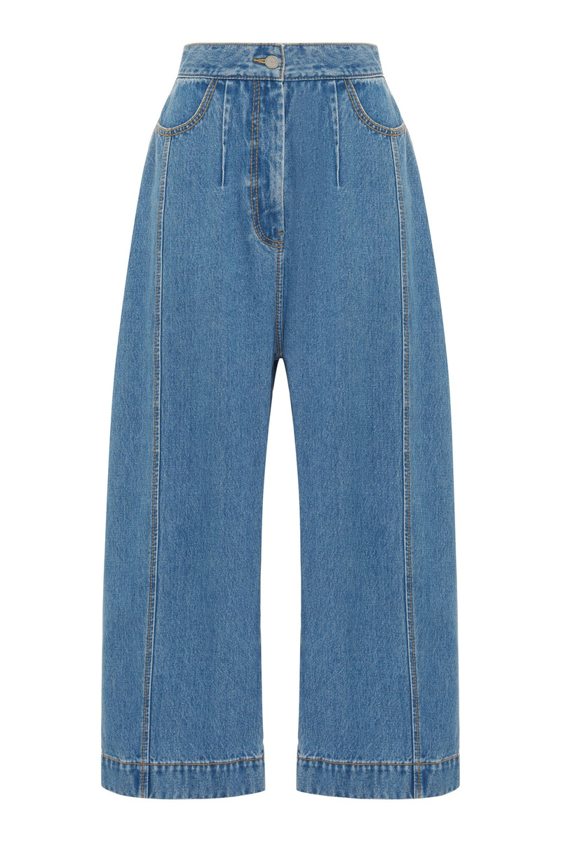 Stephi Cocoon Leg Denim Jean 1