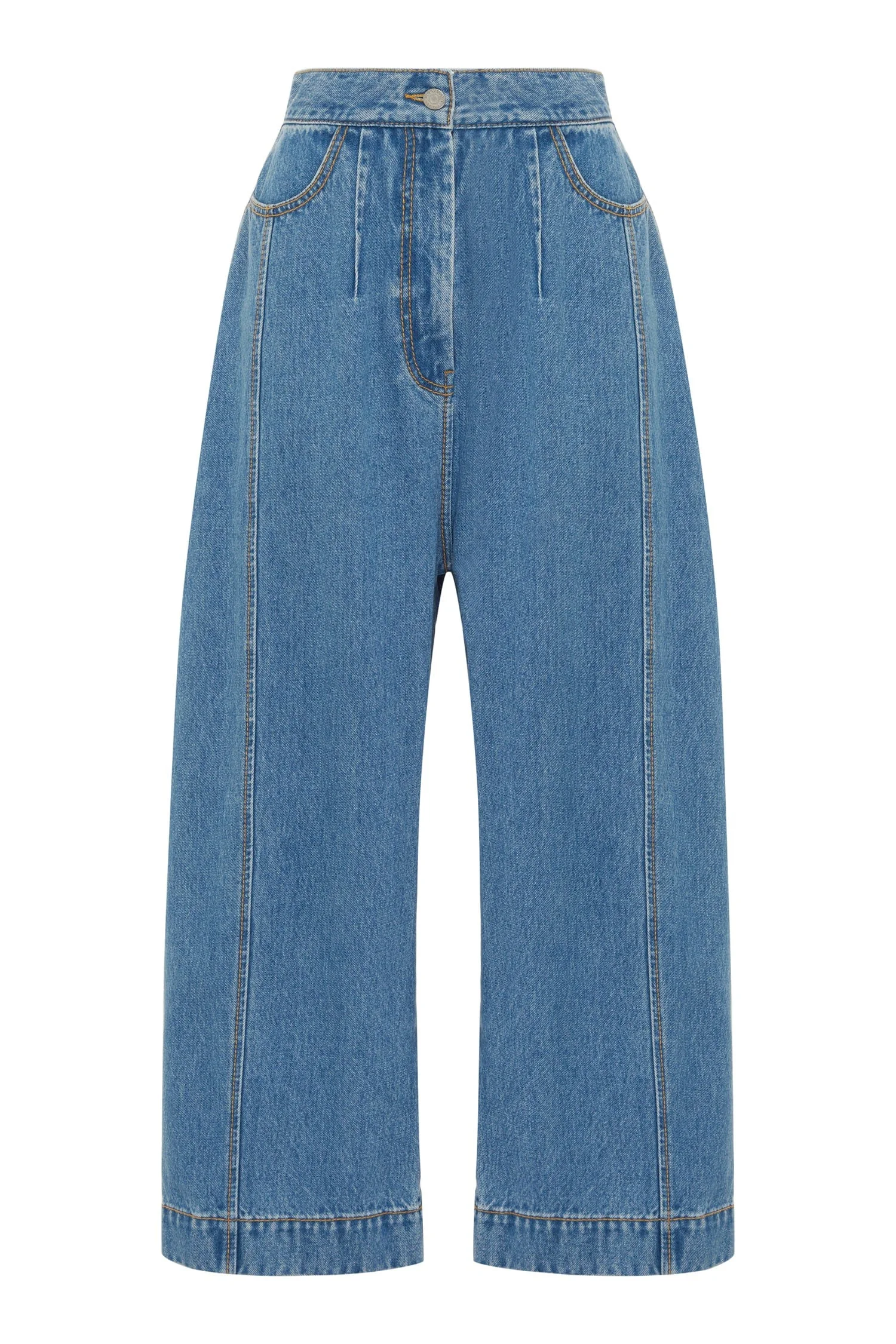 Stephi Cocoon Leg Denim Jean - 1