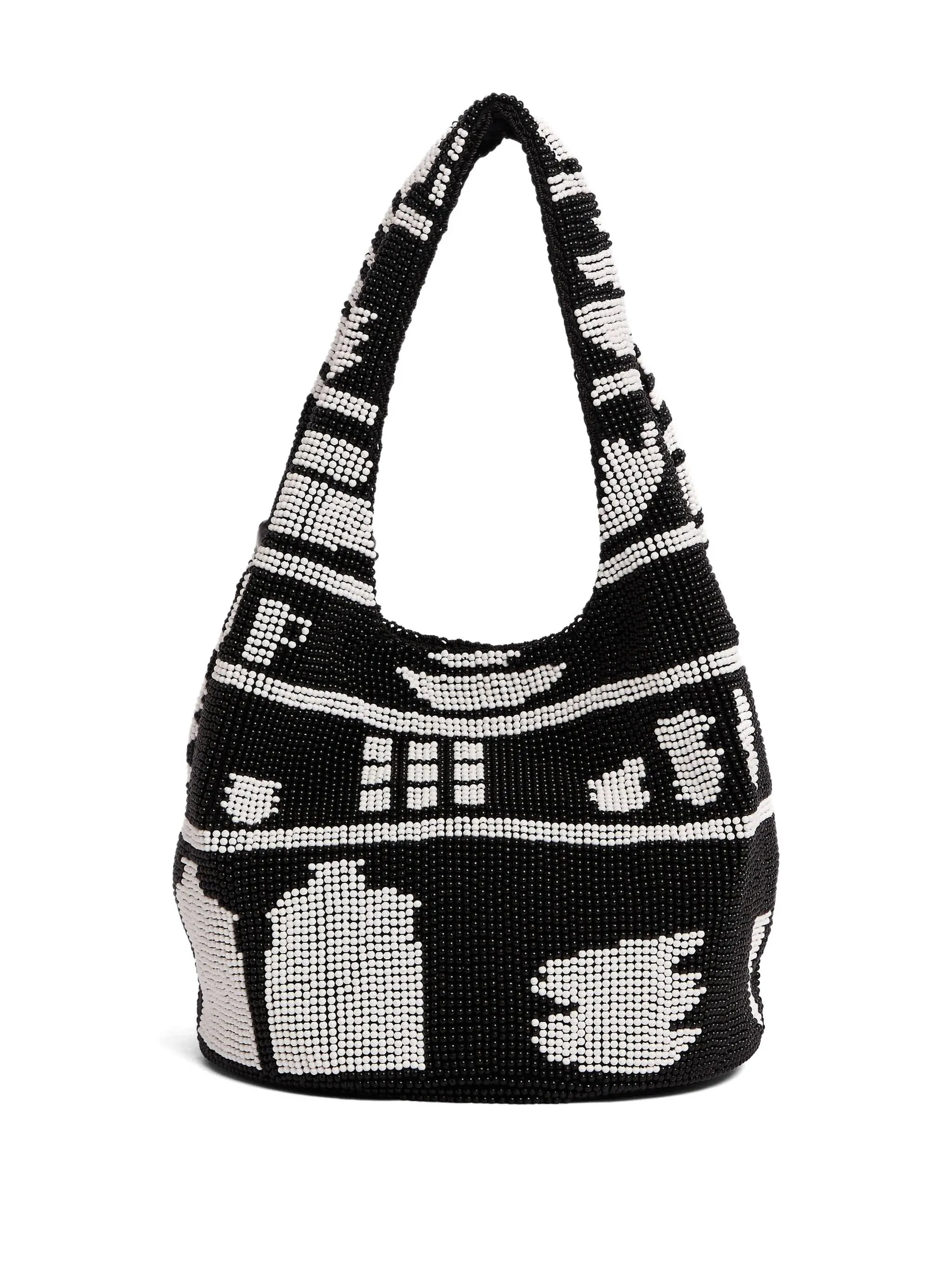Jw Anderson Beaded-pattern Shoulder Bag - 3