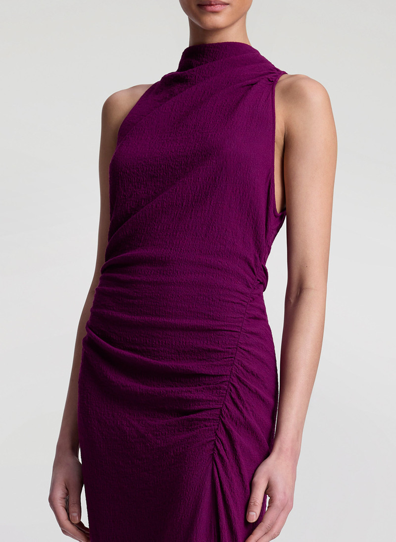 Inez Textured Midi Dress 3