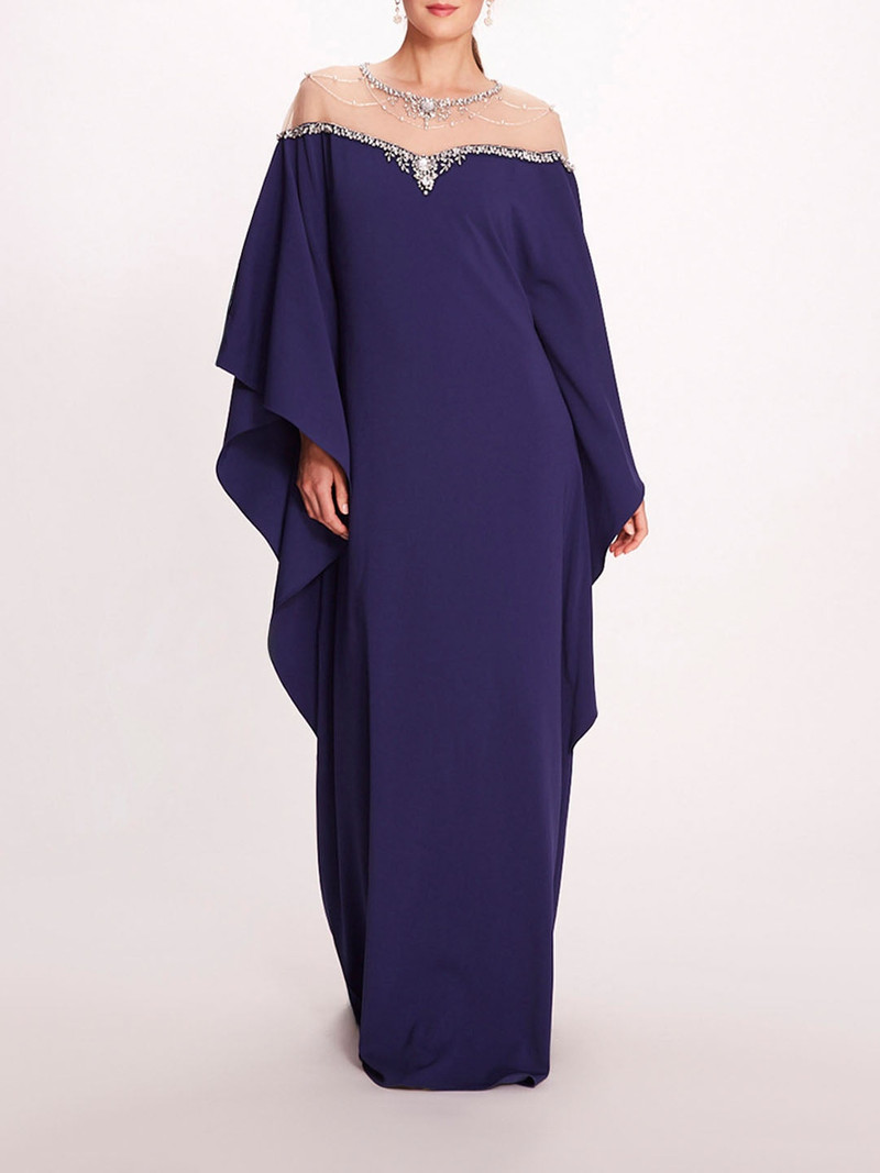EMBROIDERED ILLUSION KAFTAN 1