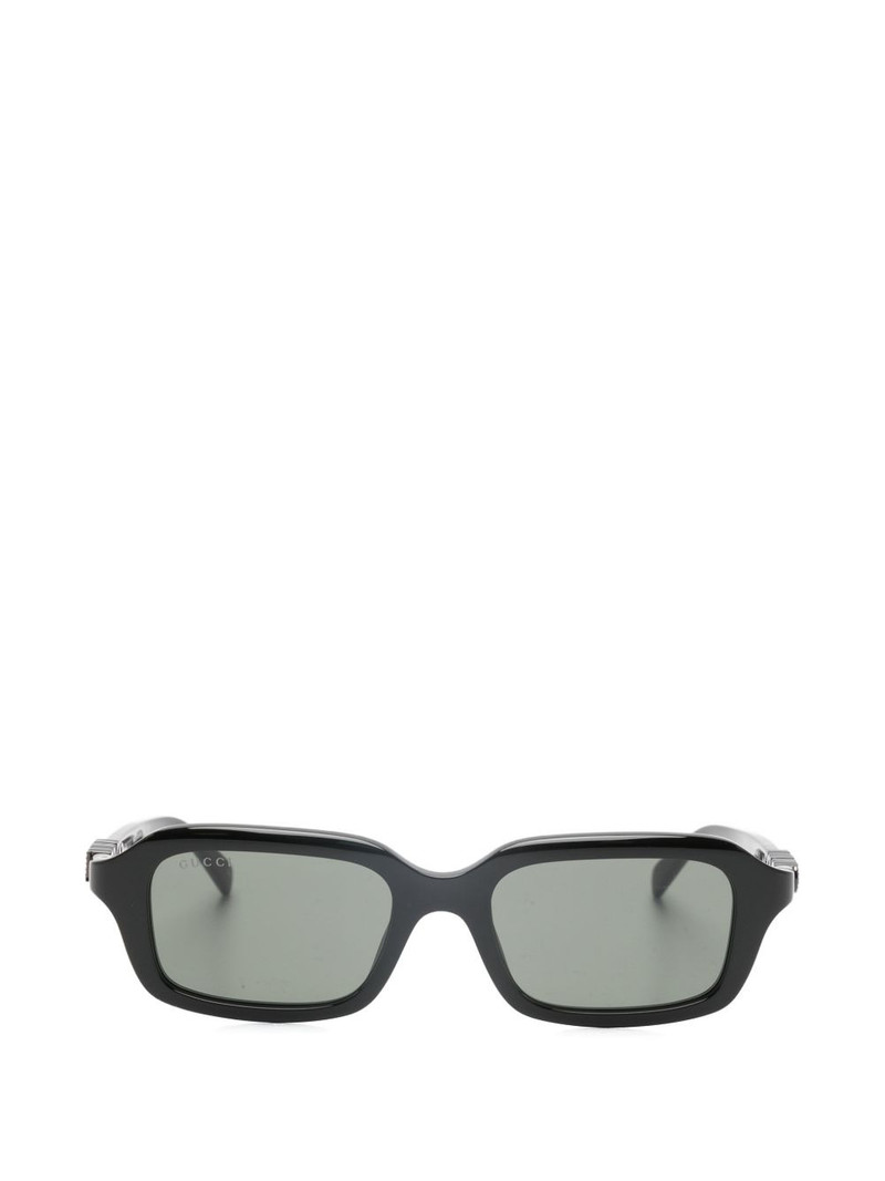 logo rectangle sunglasses 1