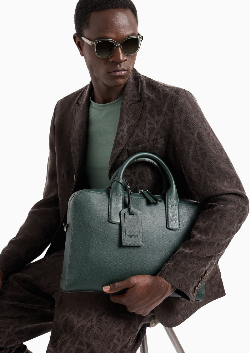 Stretch viscose jersey jumper with crew neck and long sleeves 5